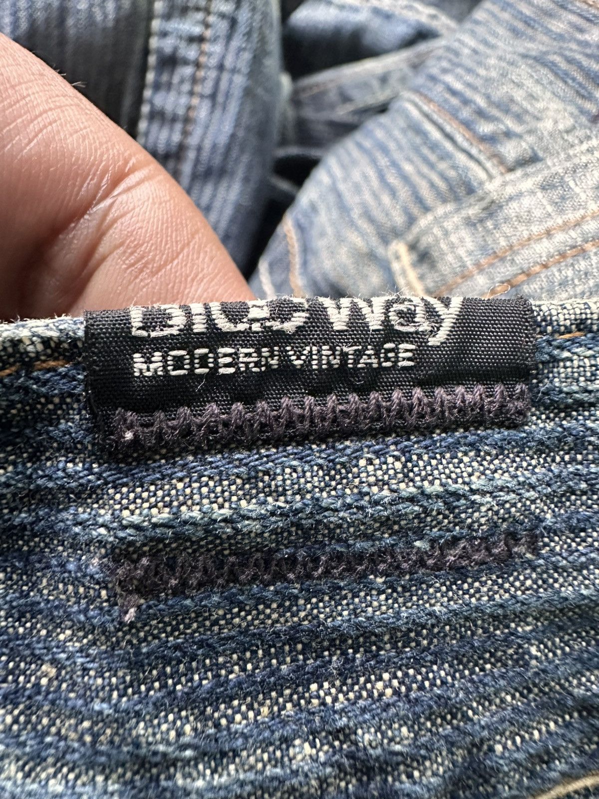 Japanese Brand Blue Way Flared Pants Size US 32 / EU 48 - 14 Thumbnail