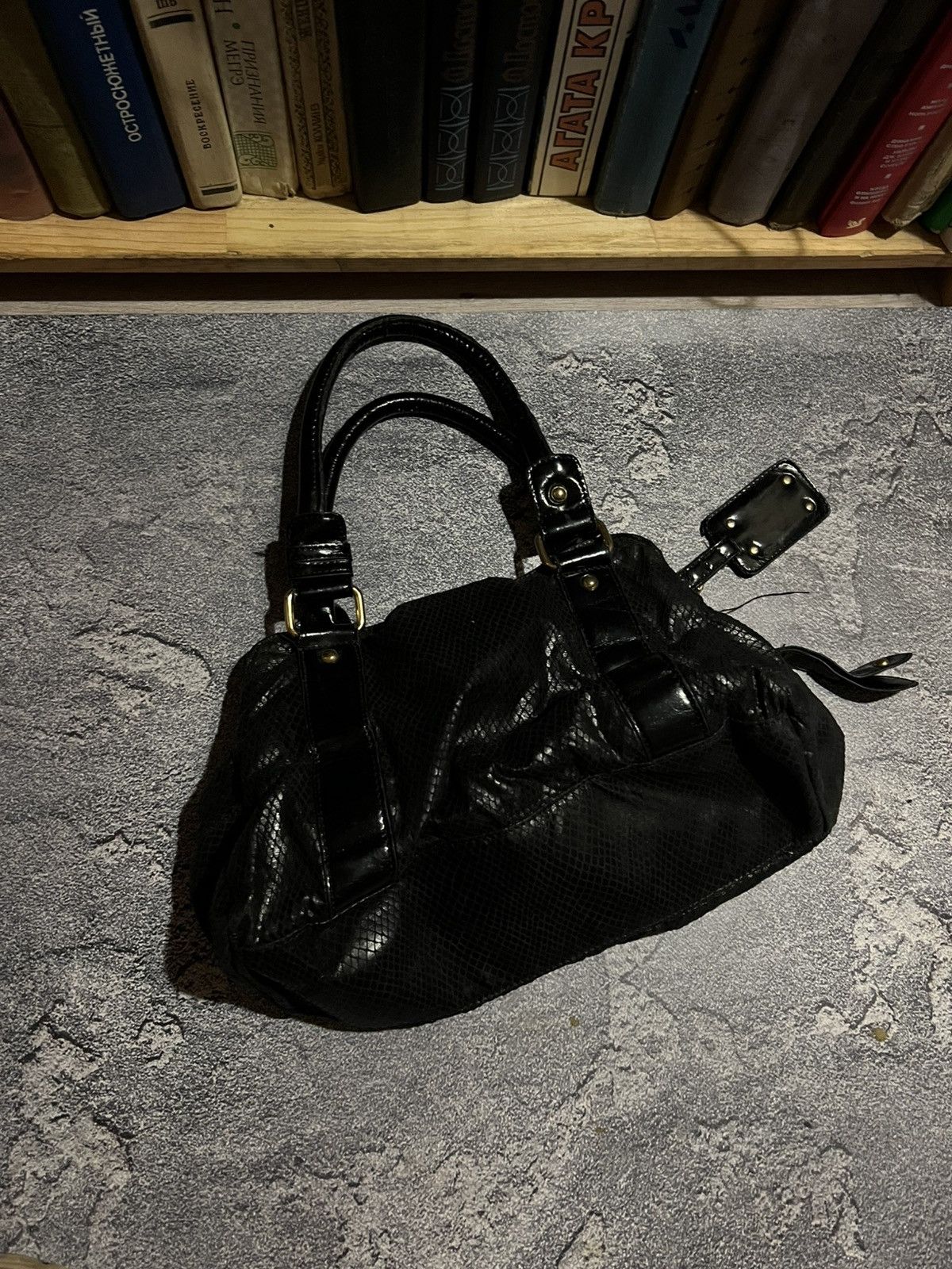 Japanese Brand Y2K Glamour Avan-Garde Bag / Number Nine Style / Faded 90 Size ONE SIZE - 3 Thumbnail