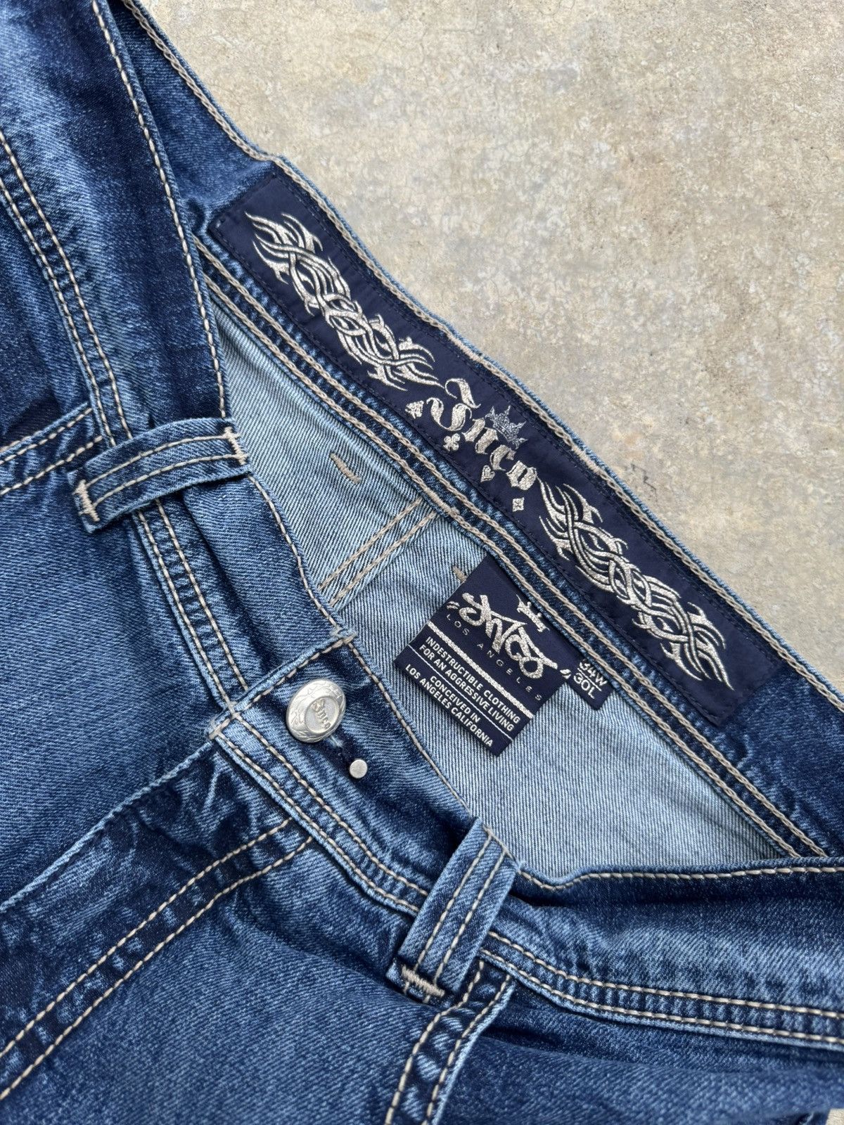 JNCO JNCO HIGH ROLLER 21 JEANS LIKE NEW Size US 37 - 6 Thumbnail