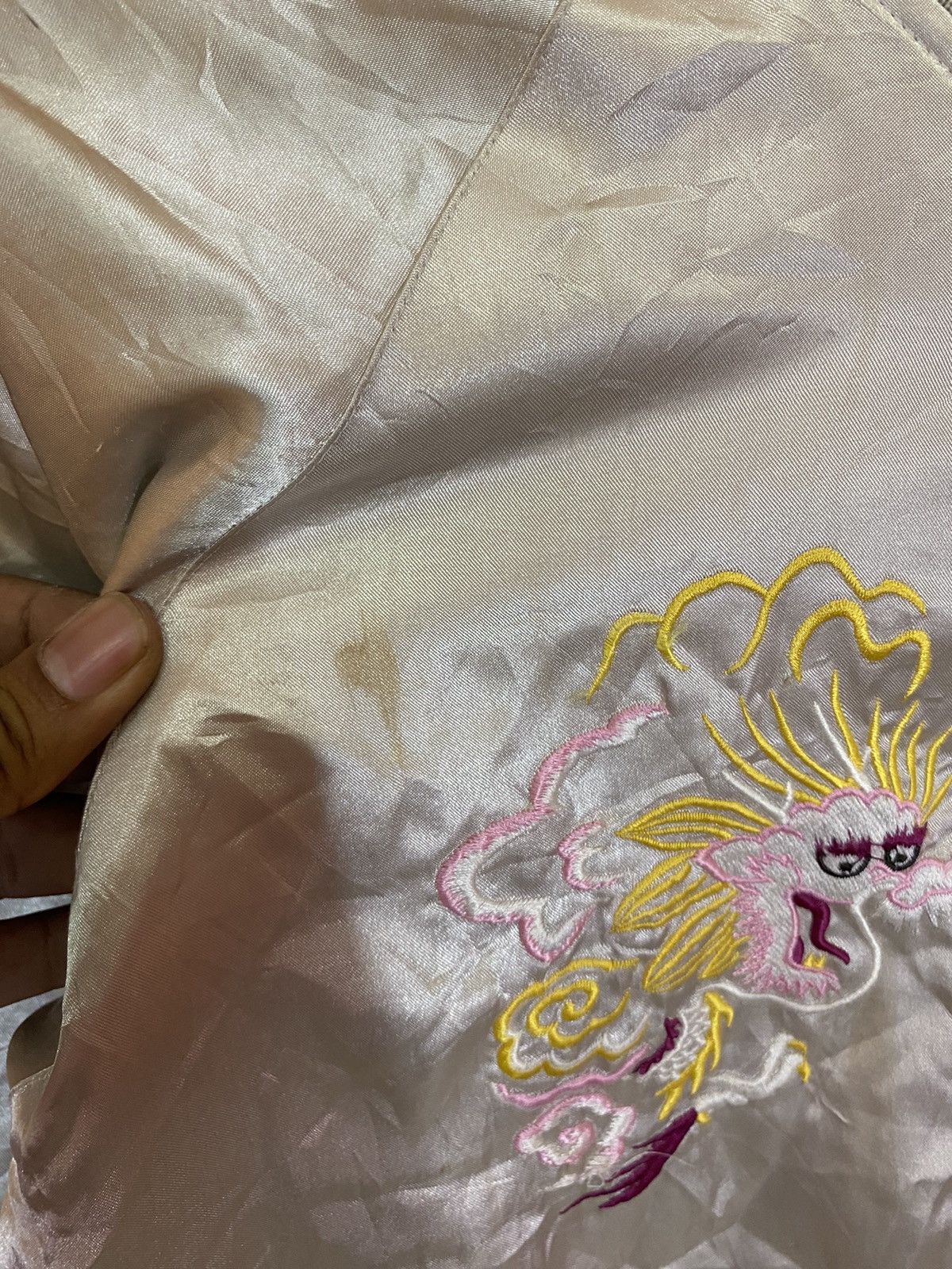 Japanese Brand × Vintage Sukajan reversible jacket satin emboidery logo Size US M / EU 48-50 / 2 - 14 Thumbnail