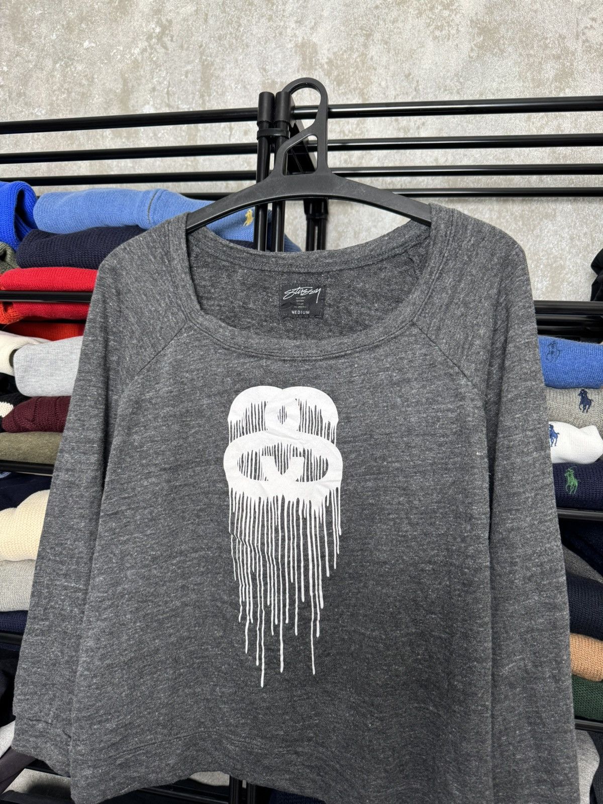 Stussy Vintage long sleeve Stussy Size M / US 6-8 / IT 42-44 - 2 Thumbnail