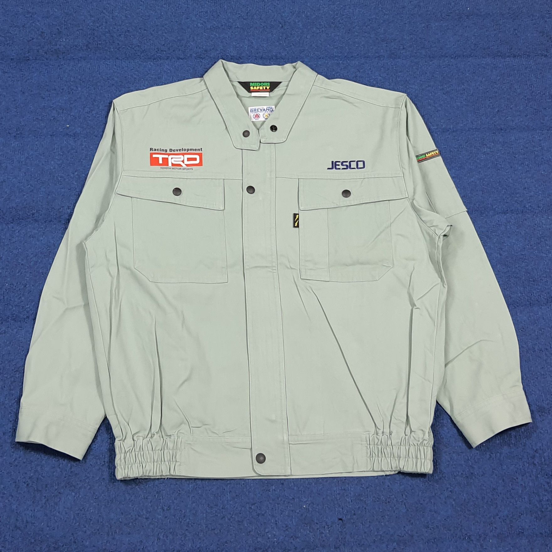 Japanese Brand Vintage TRD Toyota Motor Sports Custom Logo Jacket C288N4 Size US L / EU 52-54 / 3 - 3 Thumbnail