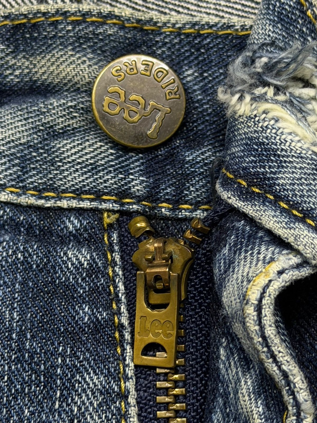 Lee Vintage Lee Riders Japan Denim Jeans | Straight Fit | W28 Size US 28 / EU 44 - 10 Thumbnail