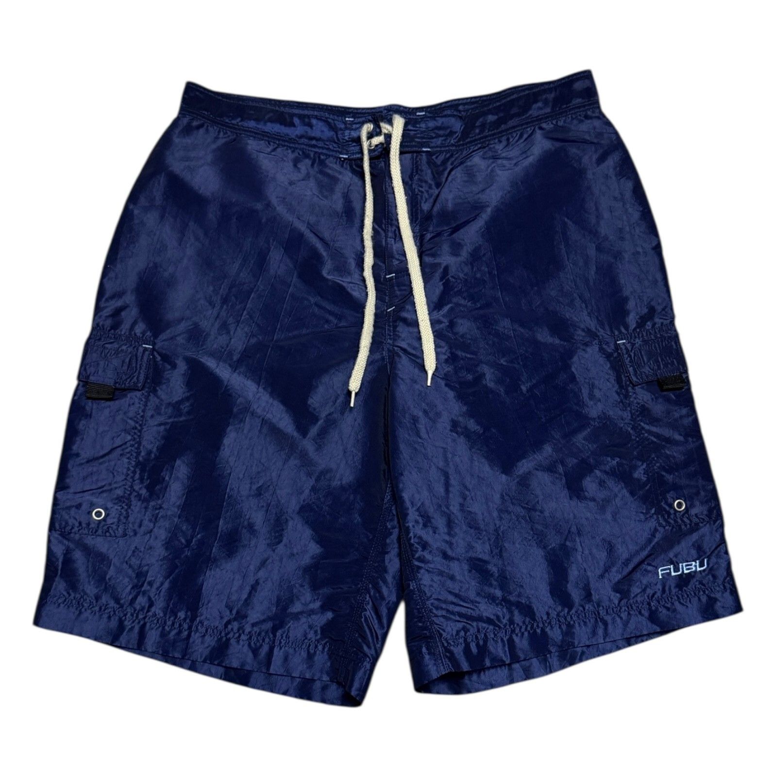 Fubu FUBU Vintage 2000s Y2K Baggy Summer Swim Trunks Shorts XL Size US 38 / EU 54 - 1 Thumbnail