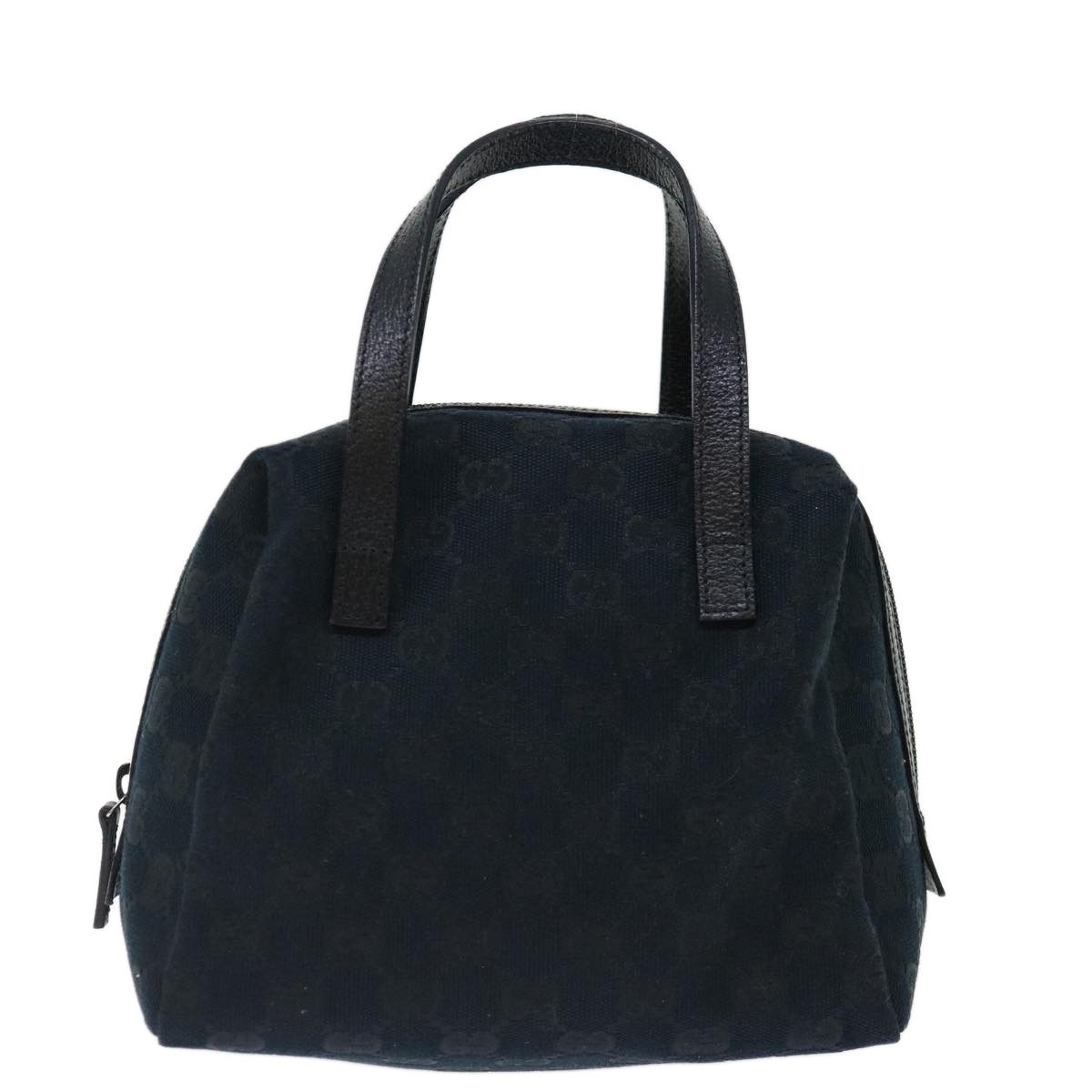 Gucci Gg Canvas Black Canvas Handbag (Pre-Owned) Size ONE SIZE - 1 Thumbnail