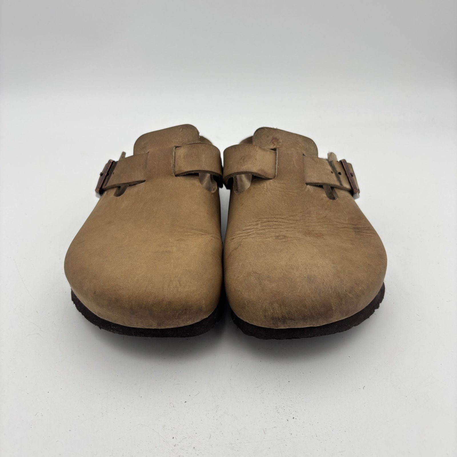 Birkenstock Birkenstock Boston Mule Clogs Leather Slides Mens 41 (8-8.5) Size US 8 / EU 41 - 2 Thumbnail