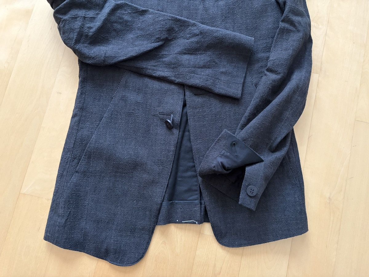 D.Hygen No Lapel Tailored Jacket Black [JP Size 2] Size 36S - 4 Thumbnail