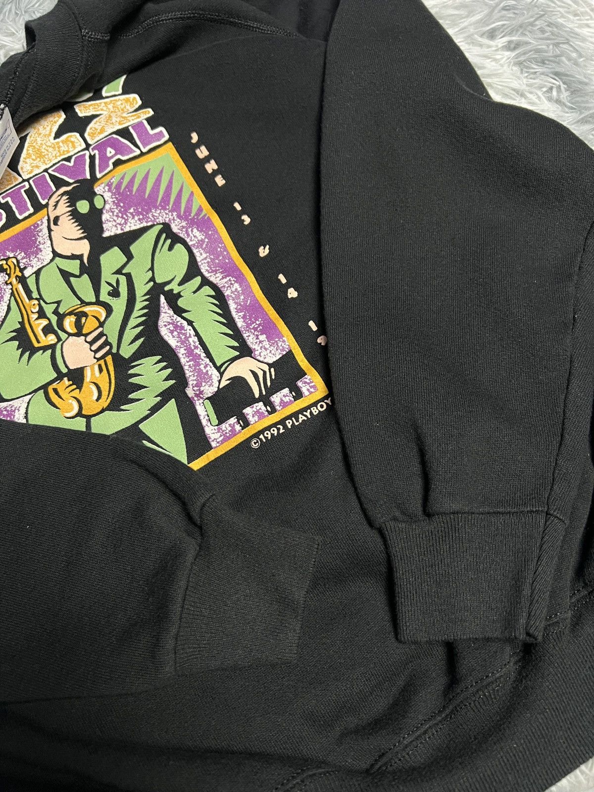 Playboy Vintage 90's Playboy festival Jazz 1992 crewneck Size US M / EU 48-50 / 2 - 7 Thumbnail