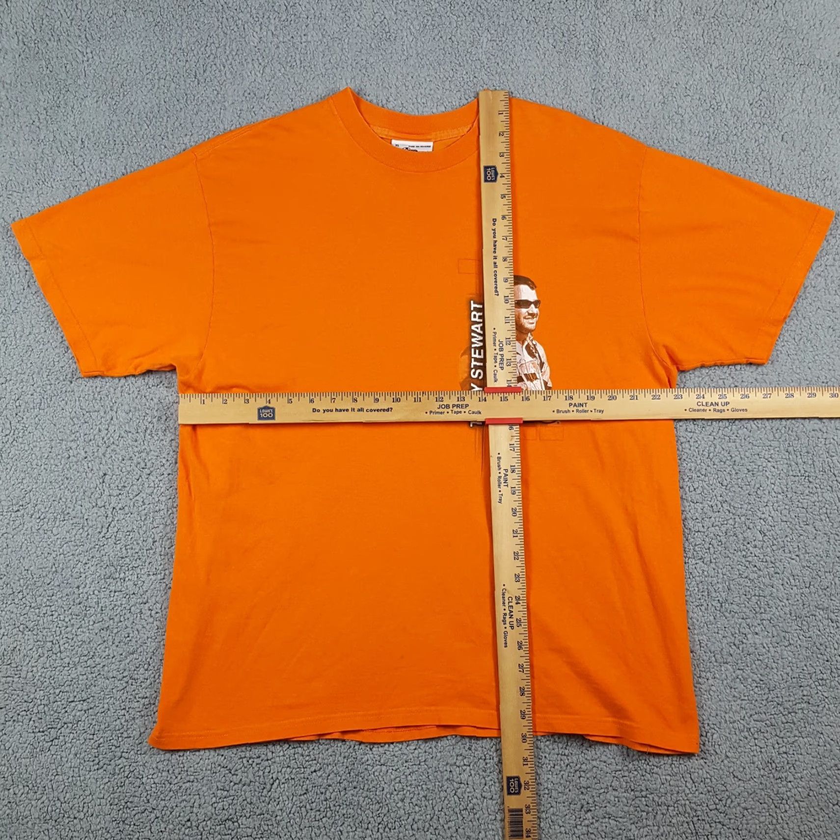 Vintage VINTAGE Winner's Circle Tony Stewart Home Depot Racing NASCAR T-Shirt Orange XL 00s Mens Size US XL / EU 56 / 4 - 5 Thumbnail