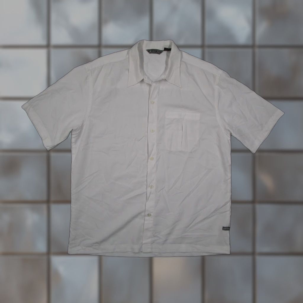 Gotcha VINTAGE Gotcha Shirt Mens Small White Button Up Hawaiian Surf Retro 90s Geometric Tropical City Beach Size US S / EU 44-46 / 1 - 1 Thumbnail