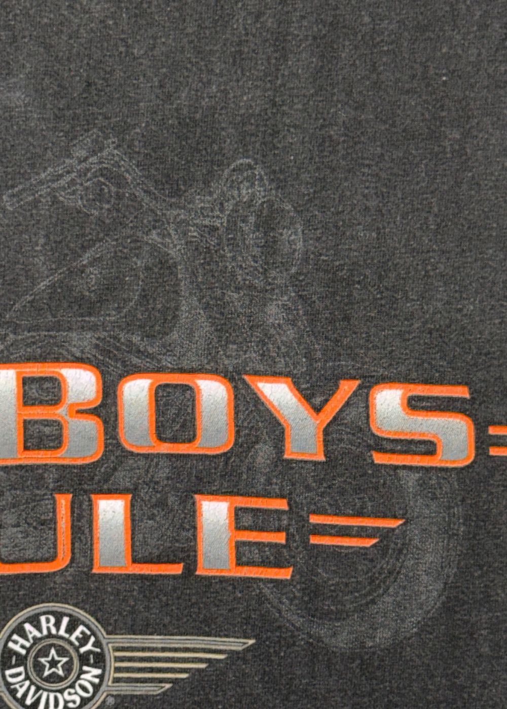 1998 Harley-David Peterson's Miami Florida Dealer Faded Tee image 8