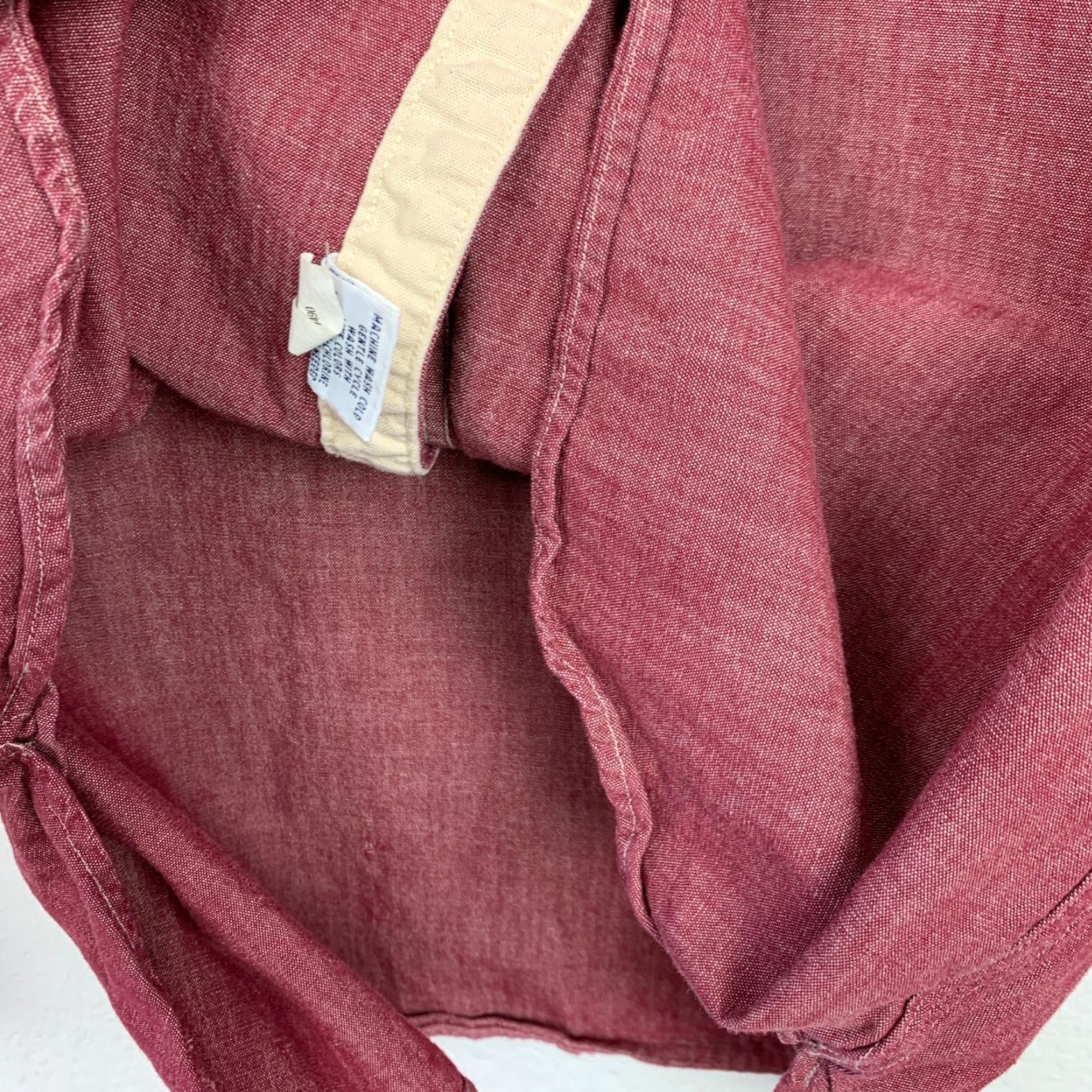 Polo Ralph Lauren Polo Ralph Lauren Twill Red Button-Up Shirt Mens M Size US M / EU 48-50 / 2 - 5 Thumbnail
