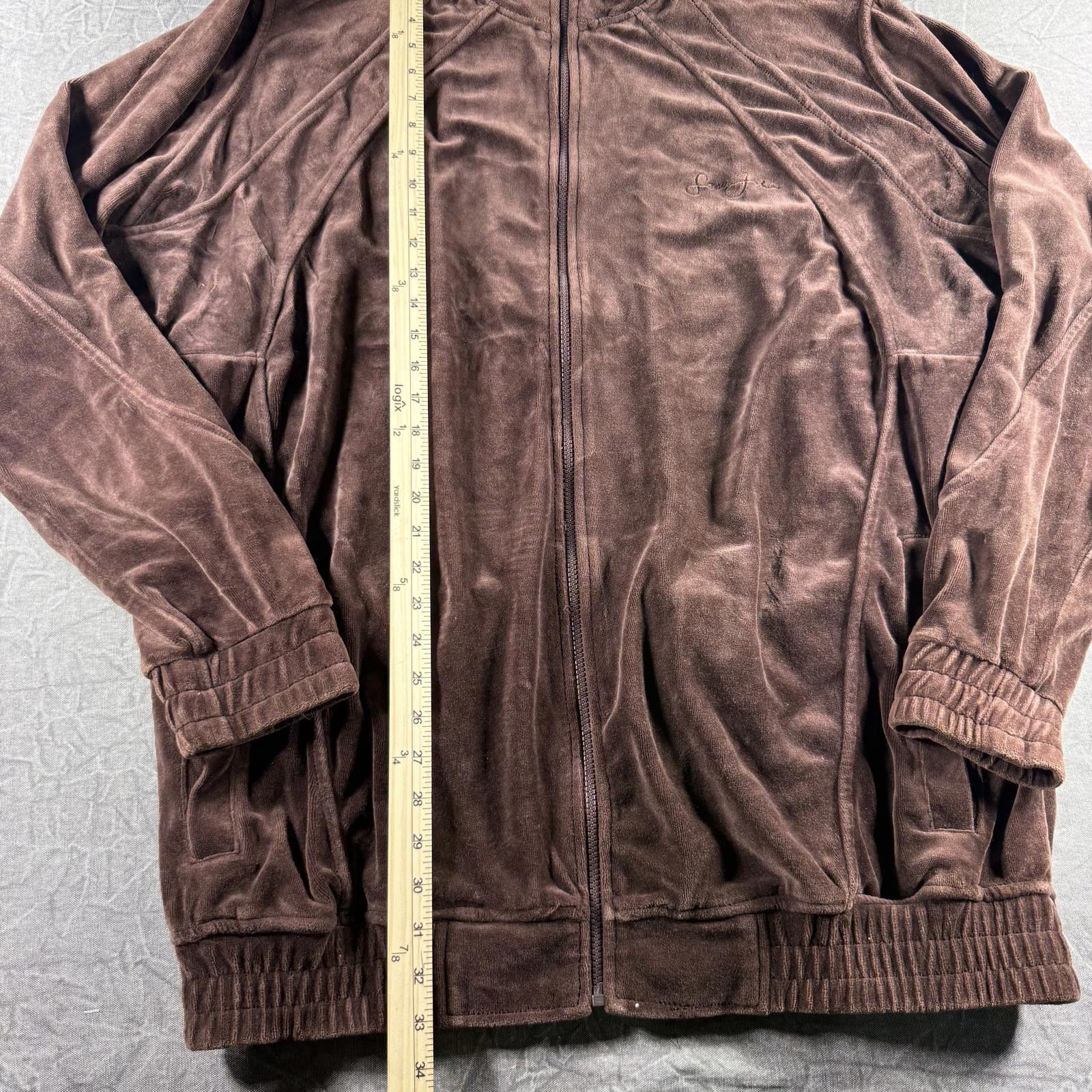 Sean John Sean John Jacket Men's XXL Brown Vintage Y2K Velour Size US XXL / EU 58 / 5 - 3 Thumbnail