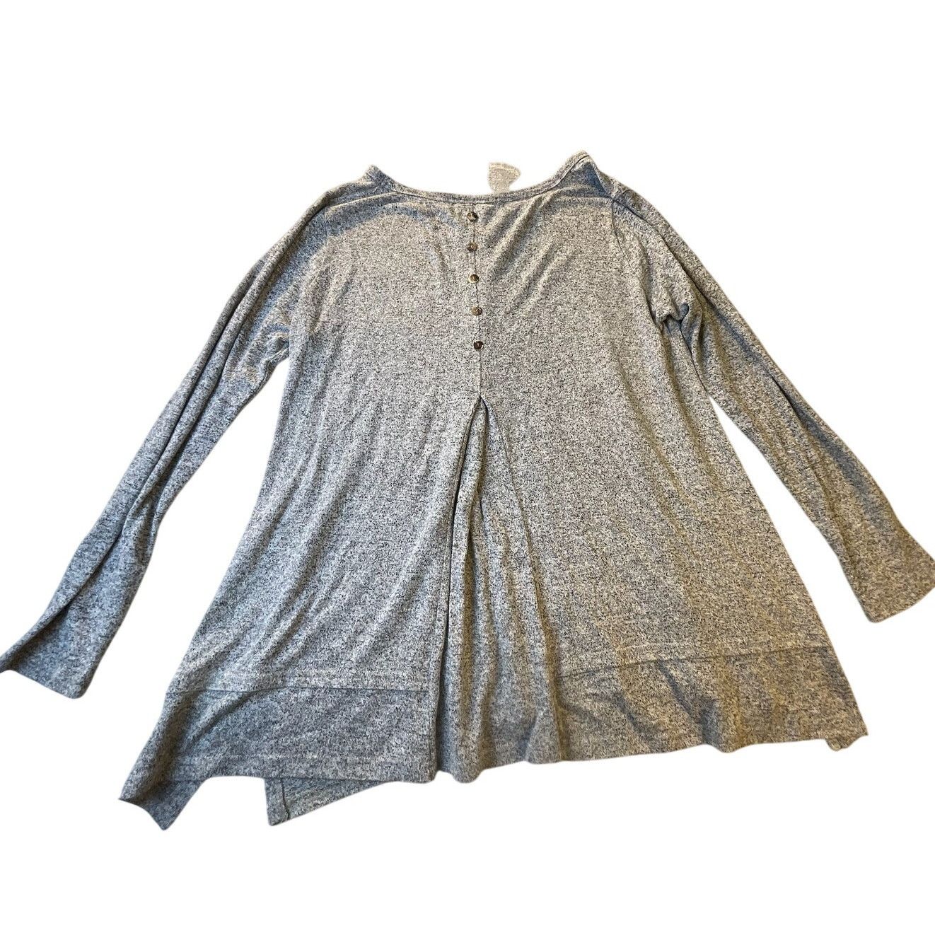 Other Women's Coin 1804 Gray Tunic with Button-Back Detail, L Size L / US 10 / IT 46 - 2 Thumbnail