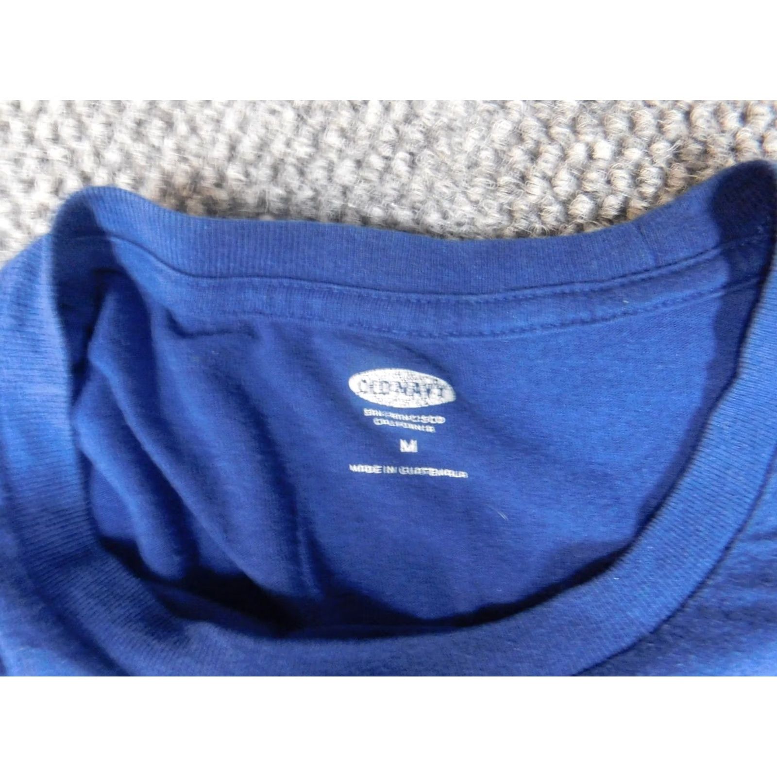 Old Navy Old Navy Mens Shirt Short Sleeve Crew Neck Cotton Blue Logo 90s City T-Shirt M Regular Wind City Blue Mens Shirt Size US M / EU 48-50 / 2 - 5 Thumbnail