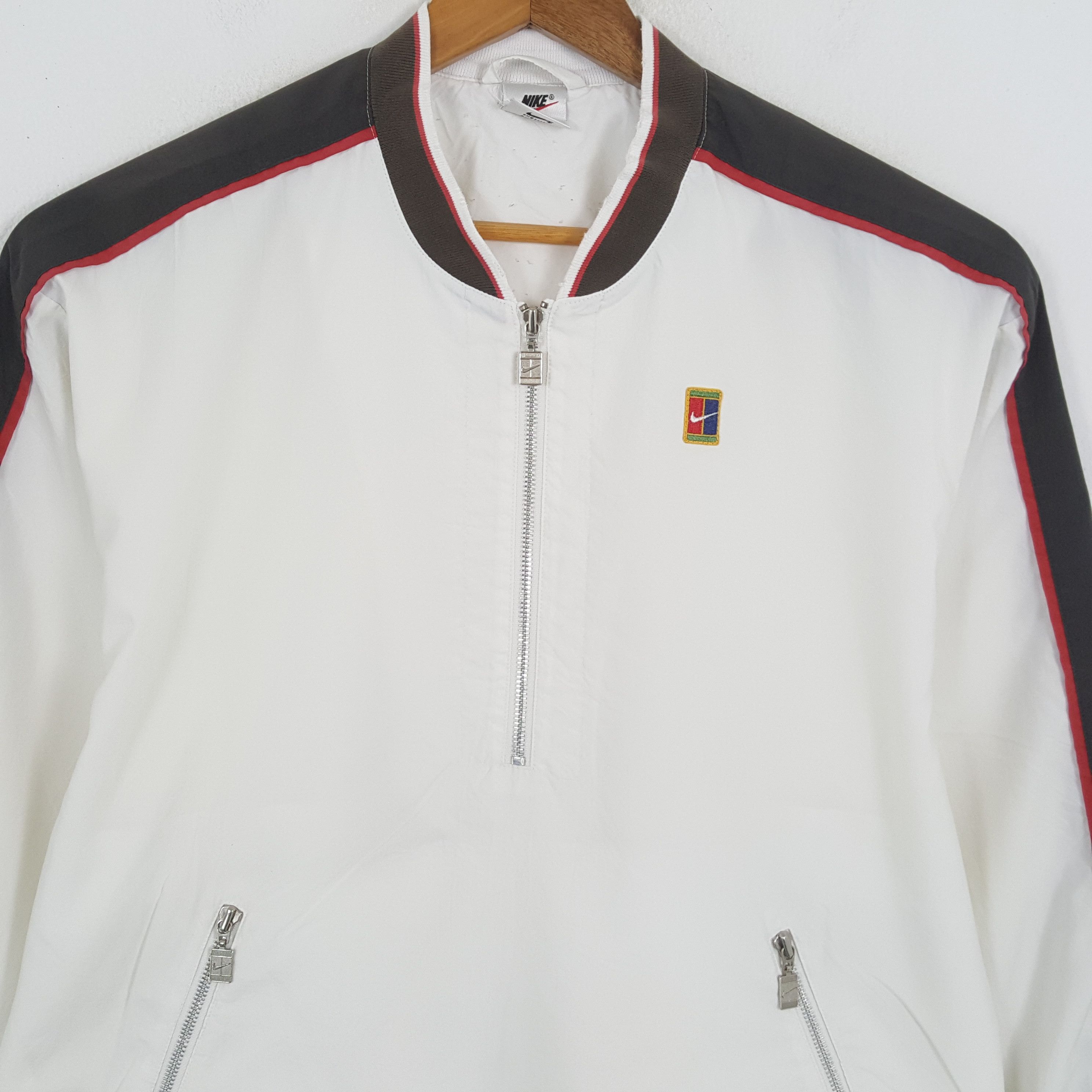 Nike × Vintage Vintage NIKE Court Tennis Sportswear Windbreaker Jacket Size US L / EU 52-54 / 3 - 2 Thumbnail