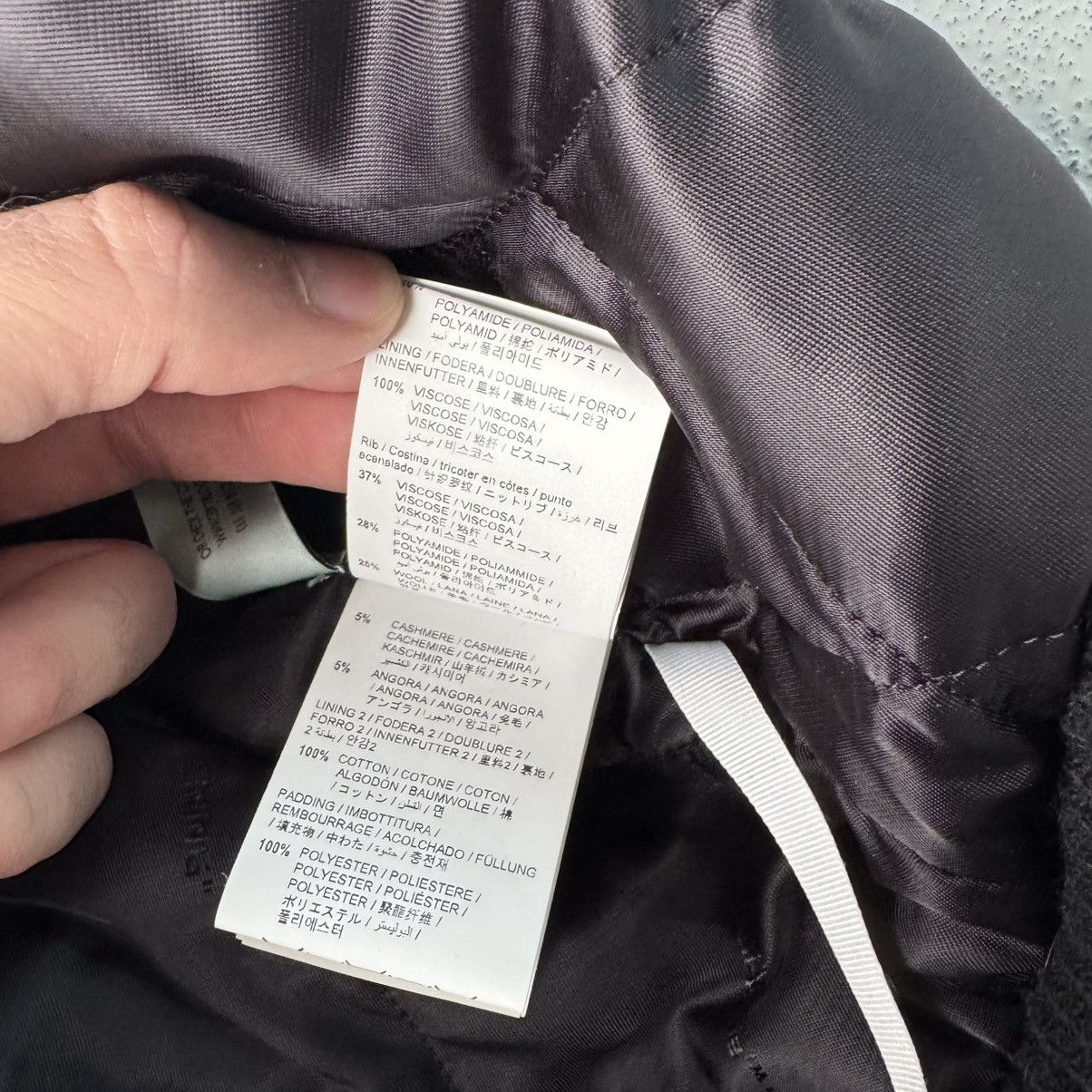 Off-White Off-White Black Varsity with Panels Size US XL / EU 56 / 4 - 11 Thumbnail
