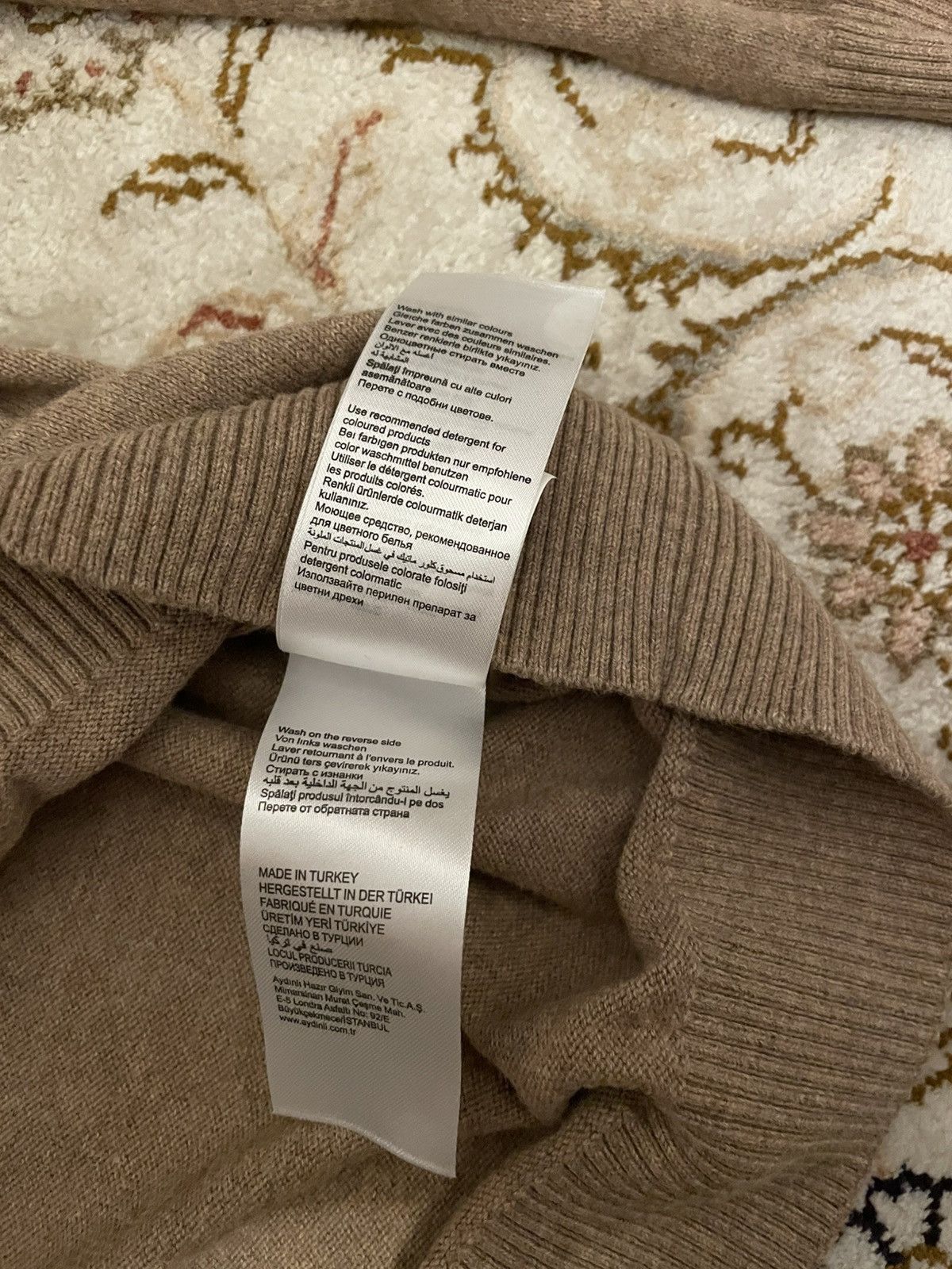 U.S. Polo Assn. Beige sweater Size US XS / EU 42 / 0 - 6 Thumbnail