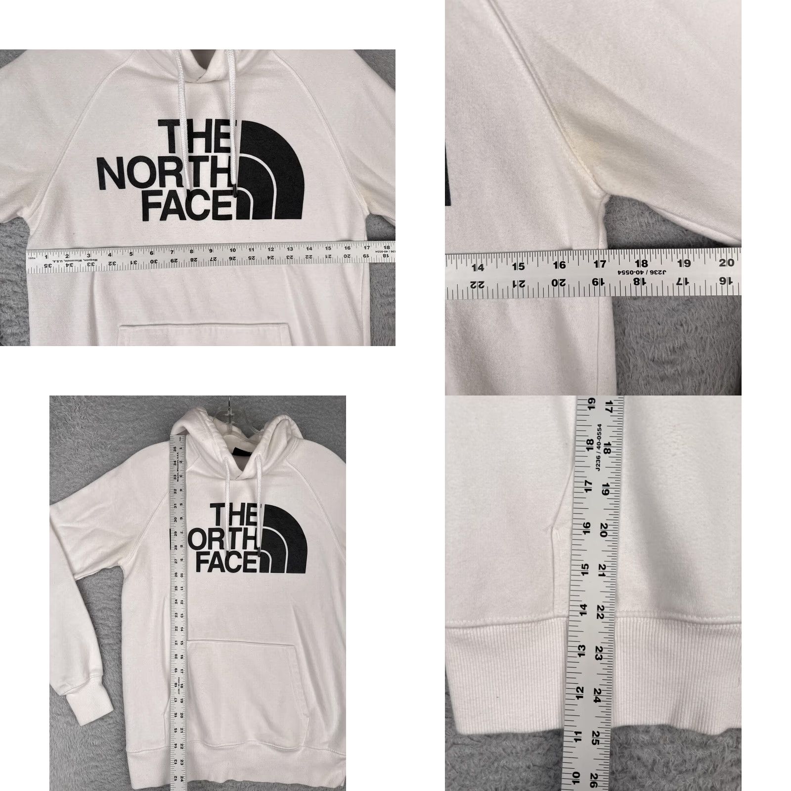 The North Face The North Face Hoodie Womens XS White Logo Pullover Sweatshirt Fleece Top Size XS / US 0-2 / IT 36-38 - 8 Thumbnail