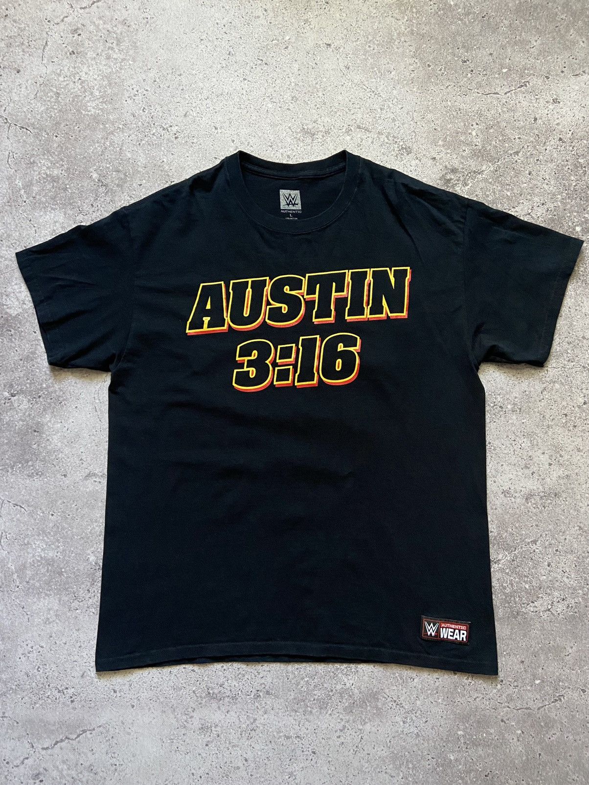 WWE Austin 3:16 Stone cold Fire Skull tee shirt Size US L / EU 52-54 / 3 - 3 Thumbnail