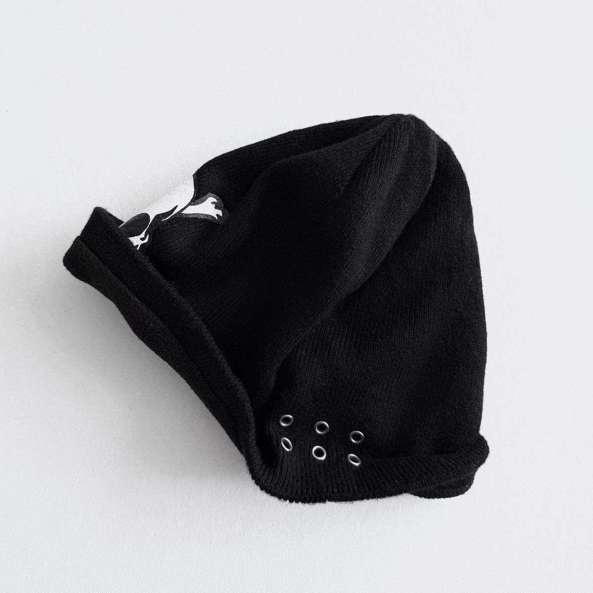 Japanese Brand HANGOVER SKULL BEANIE HAT Size ONE SIZE - 3 Thumbnail