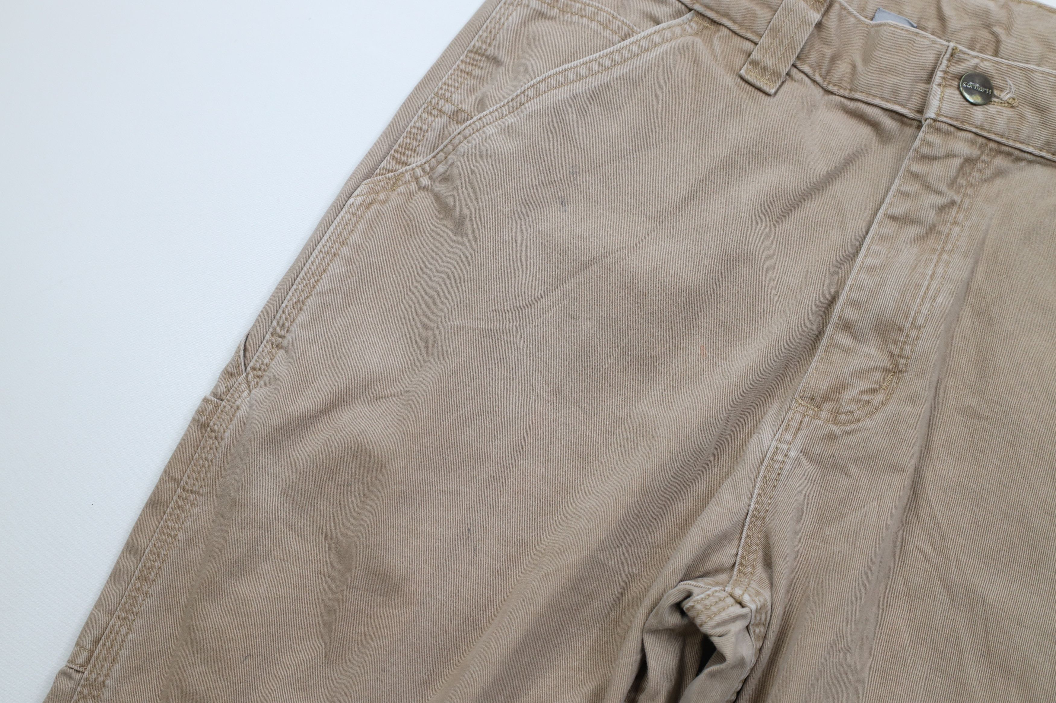 Carhartt Vintage Y2K Carhartt Relaxed Fit Wide Leg Dungaree Pants Size US 34 / EU 50 - 9 Thumbnail