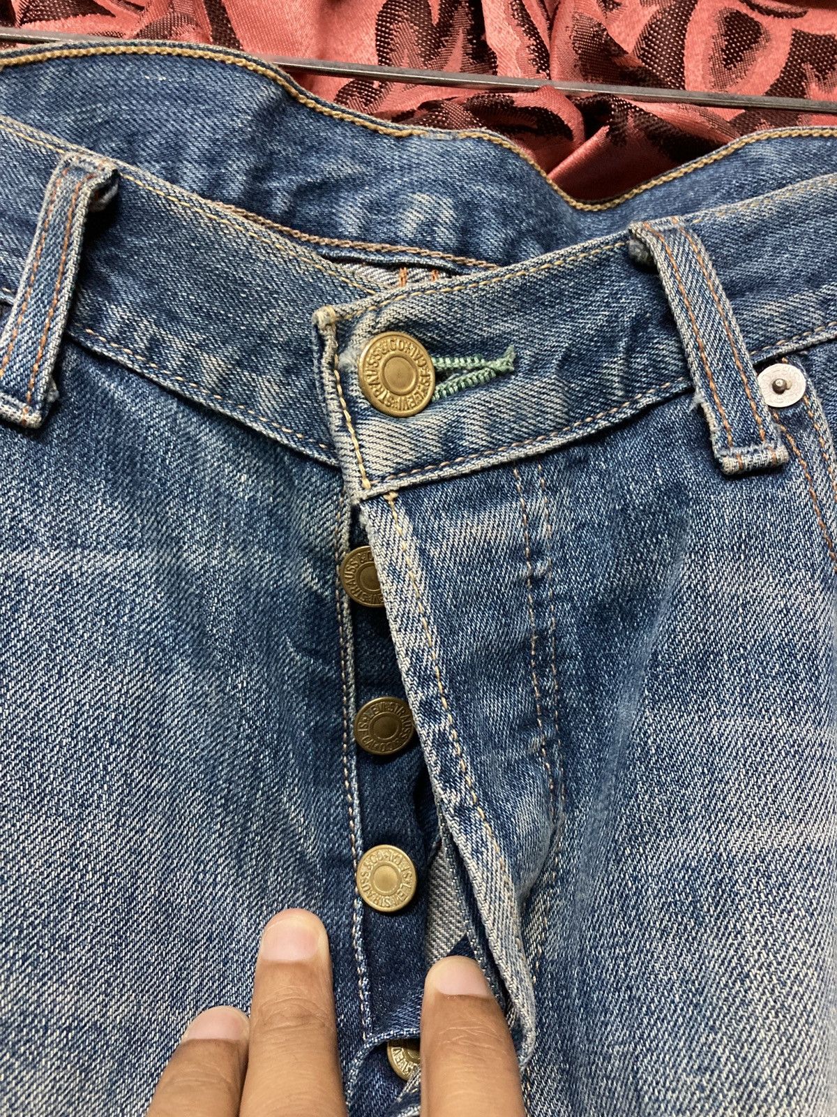 Japanese Brand The Flat Head x Levi's 501 jean Size US 32 / EU 48 - 7 Thumbnail