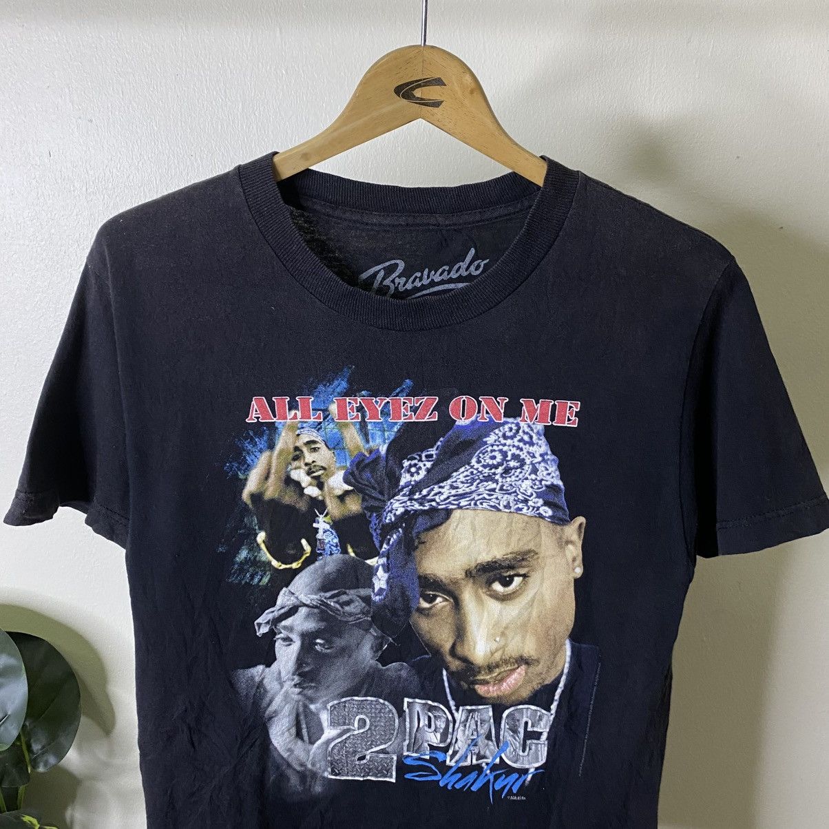 Rap Tees Vtg Y2K Tupac Shakur All Eyez On Me Official Reissue T Shirt Size US S / EU 44-46 / 1 - 2 Thumbnail
