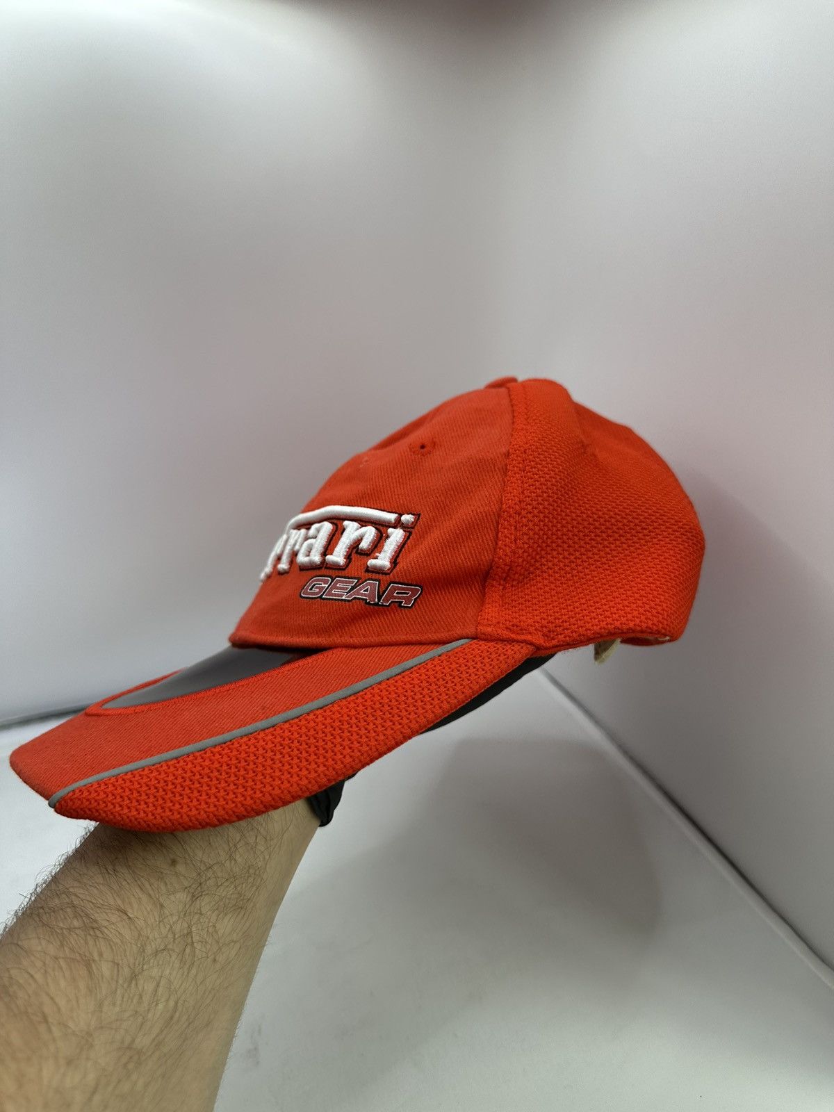 Ferrari Ferrari Gear Hat Red Vintage Authentic Adjustable Racing Cap Size ONE SIZE - 2 Thumbnail
