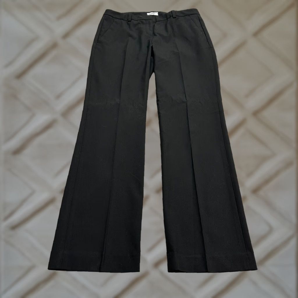 Vintage Halogen Dress Pants Womens 6P Black Mid Rise Straight Leg 32x30 Petite Utility Workwear, Business, Formal, Casual, Travel Mens, Womens Size 28" / US 6 / IT 42 - 1 Thumbnail