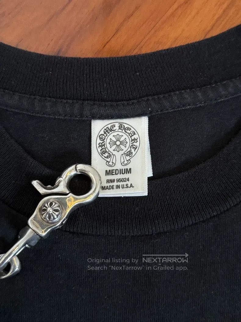 Chrome Hearts CHROME HEARTS Size M Red scroll full of cross flower big sw Size US M / EU 48-50 / 2 - 7 Thumbnail