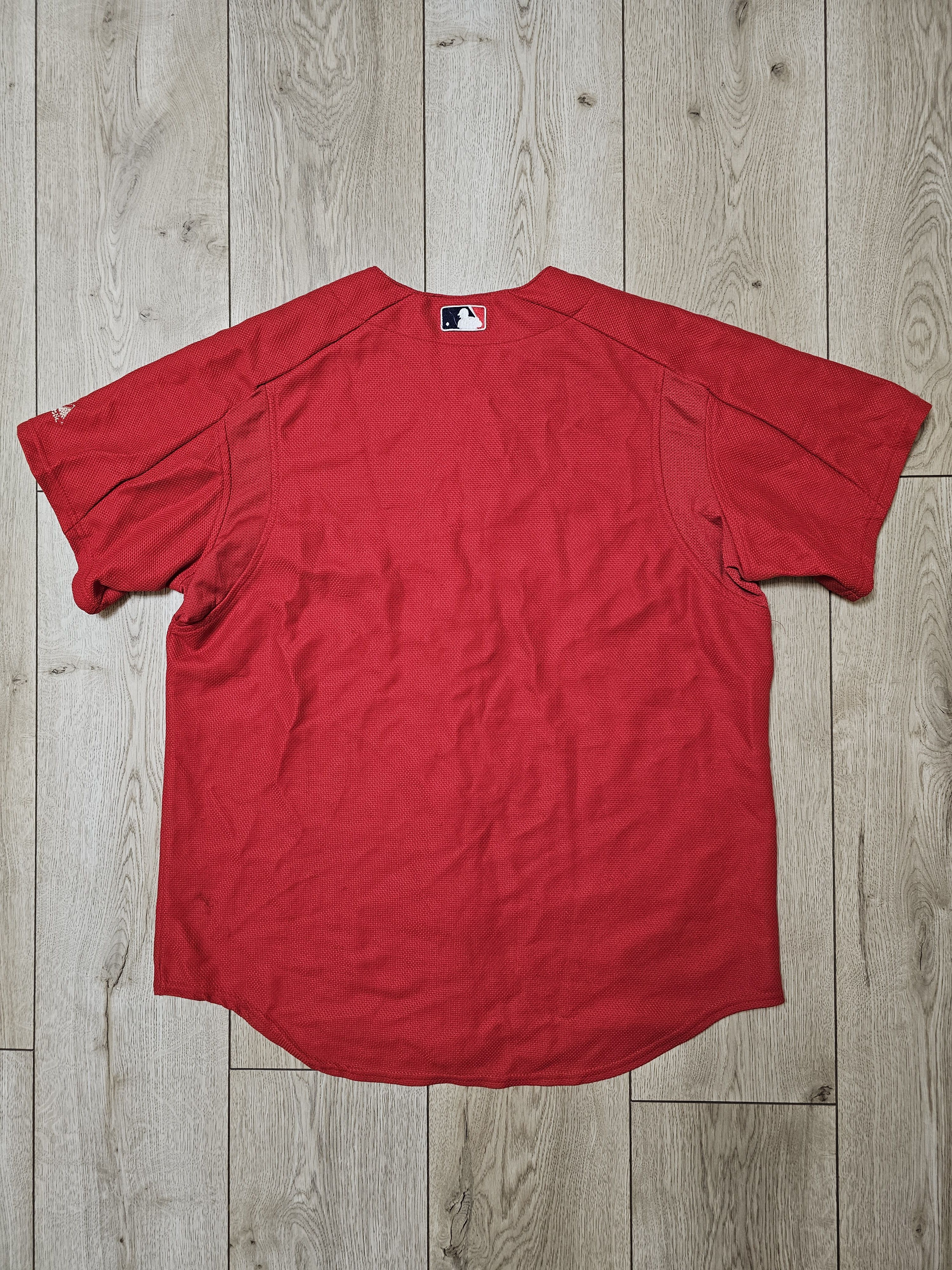 Majestic × Vintage BOSTON RED SOX VINTAGE JERSEY MAJESTIC RED BASEBALL JERSEY Size US L / EU 52-54 / 3 - 2 Thumbnail