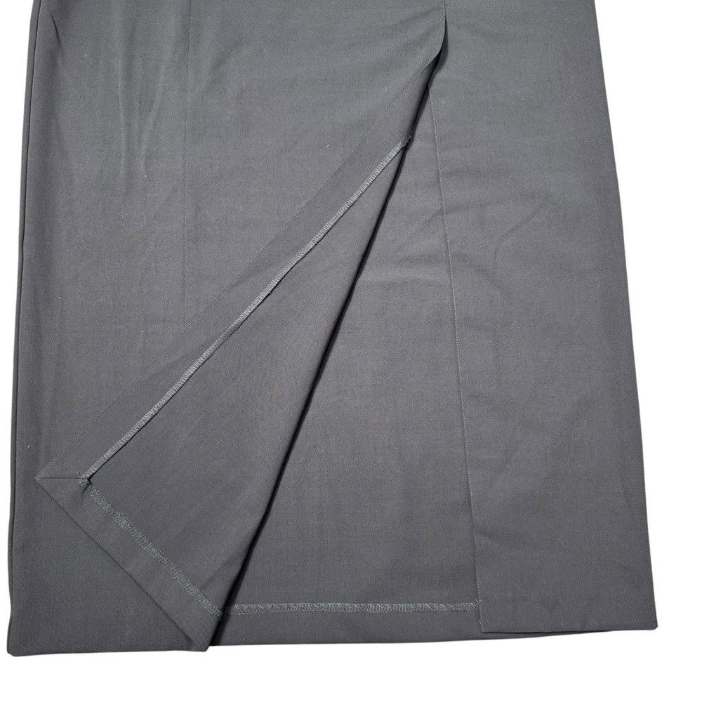 Zara New Zara Contrasting Boxer Waist Grey Skirt Size XXL Size 42" / US 20 - 5 Thumbnail