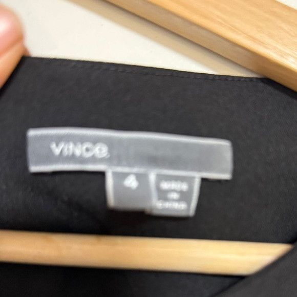 Vince Vince Black 3/4 Sleeve Shift Dress Women’s Size 4 Size S / US 4 / IT 40 - 4 Thumbnail