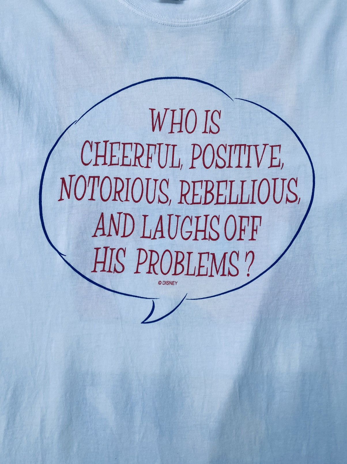 Vintage Vintage Disney Wording Tees Back Print Size US M / EU 48-50 / 2 - 3 Thumbnail