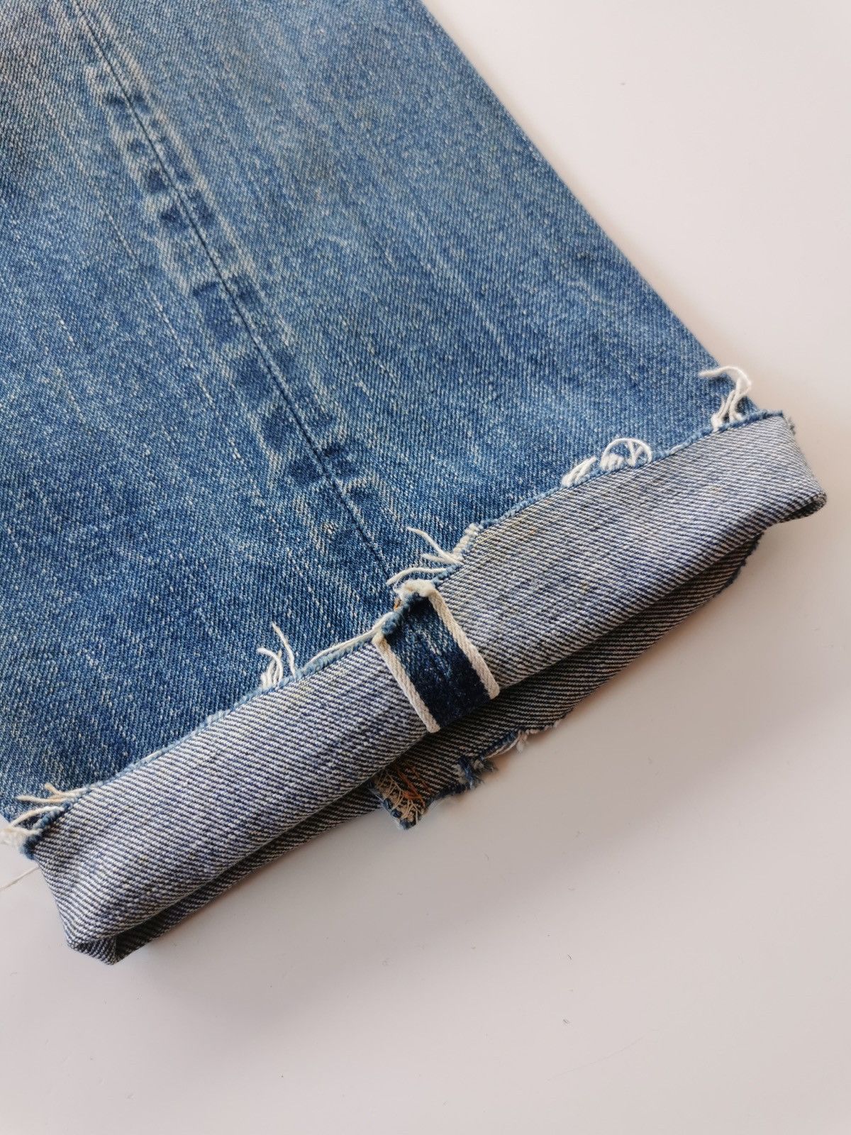 Levi's × Vintage Levis Vintage Rindem Top Button Stamp No 8 Selvedge Denim Size US 28 / EU 44 - 8 Thumbnail