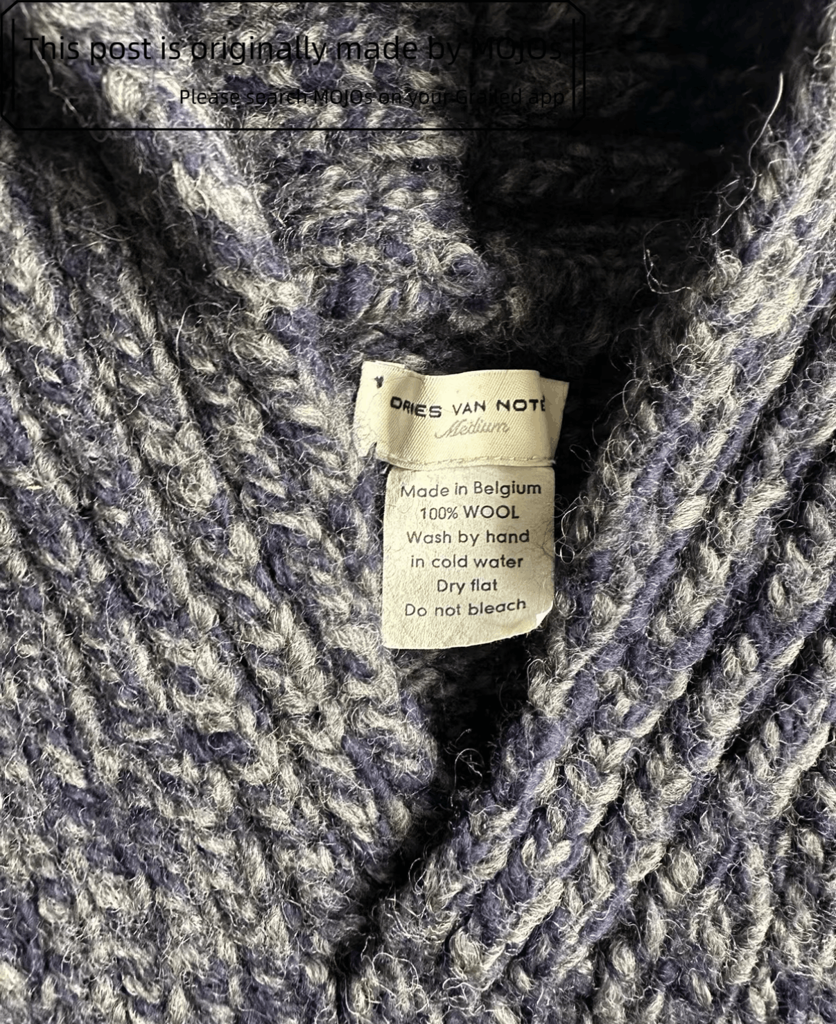 Dries Van Noten Dries Van Noten Special V Neck Knitwear mojos503121 Size US M / EU 48-50 / 2 - 4 Thumbnail