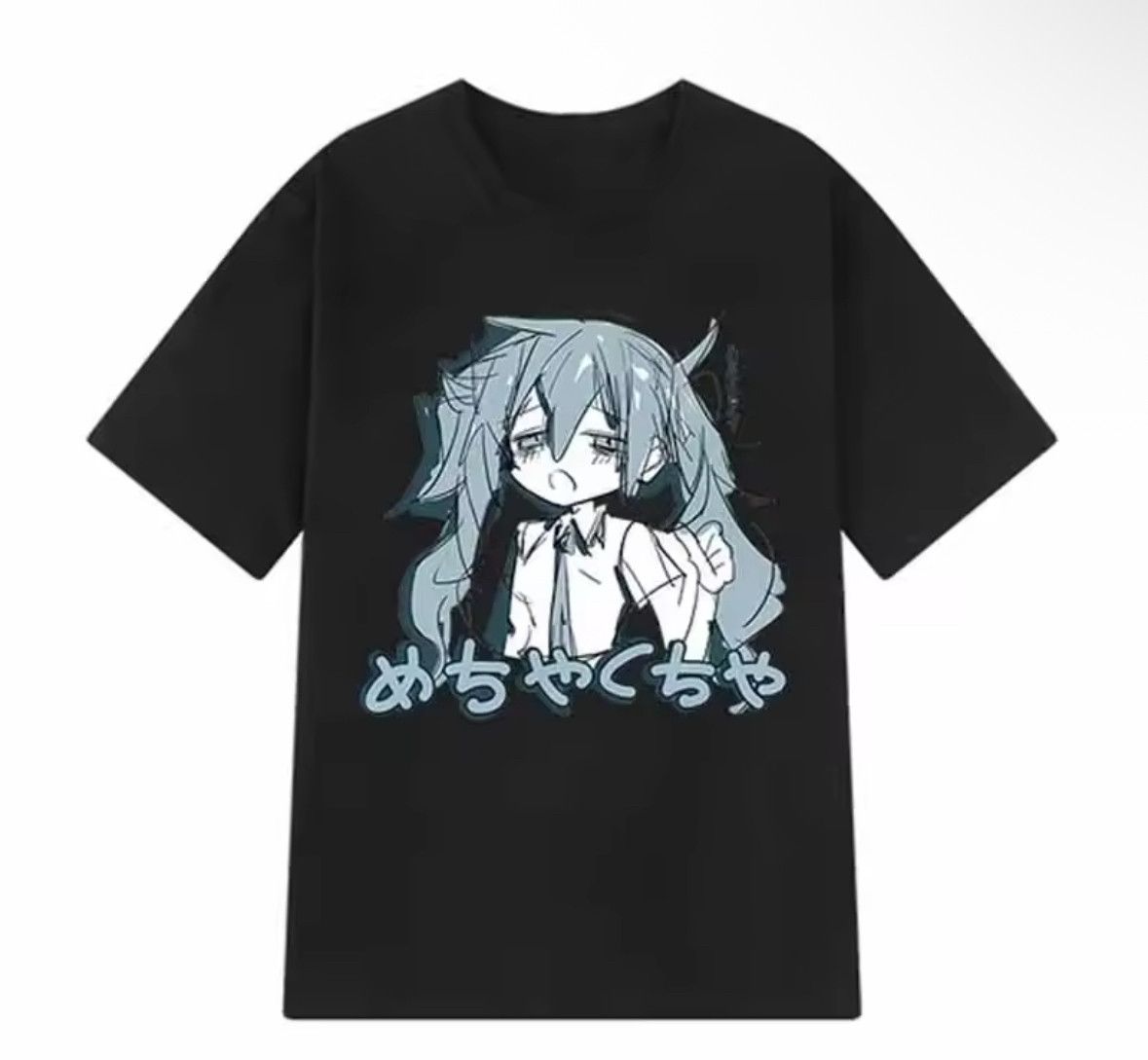 Japanese Brand Streetwear Retro Japanese Y2K Anime Print T-Shirt Punk Size S / US 4 / IT 40 - 1 Thumbnail