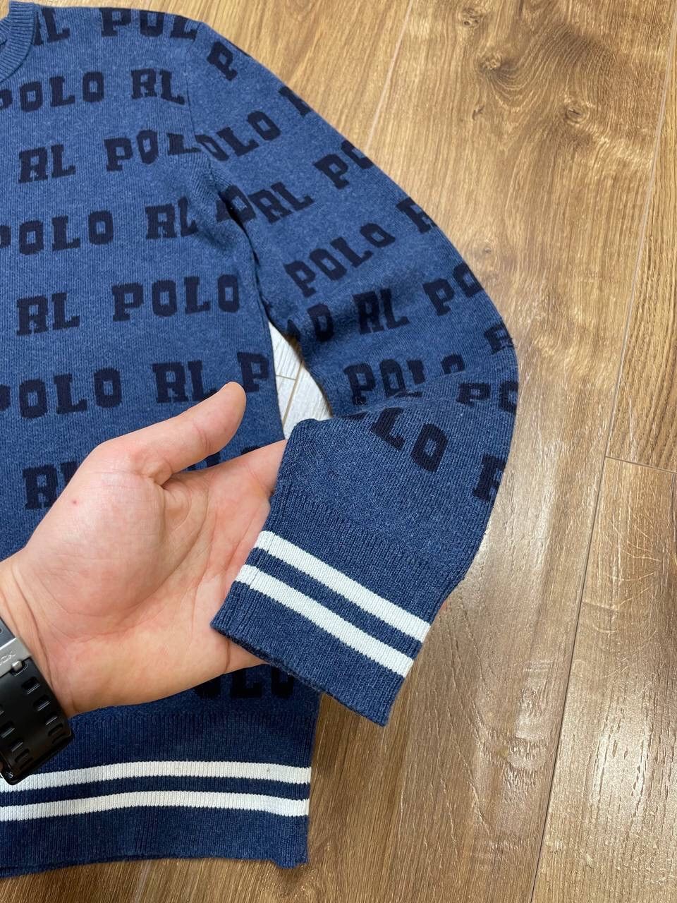 Polo Ralph Lauren Vintage Ralph Lauren Monogram Multilogo Sweater Sweatshirt Size US XS / EU 42 / 0 - 8 Thumbnail