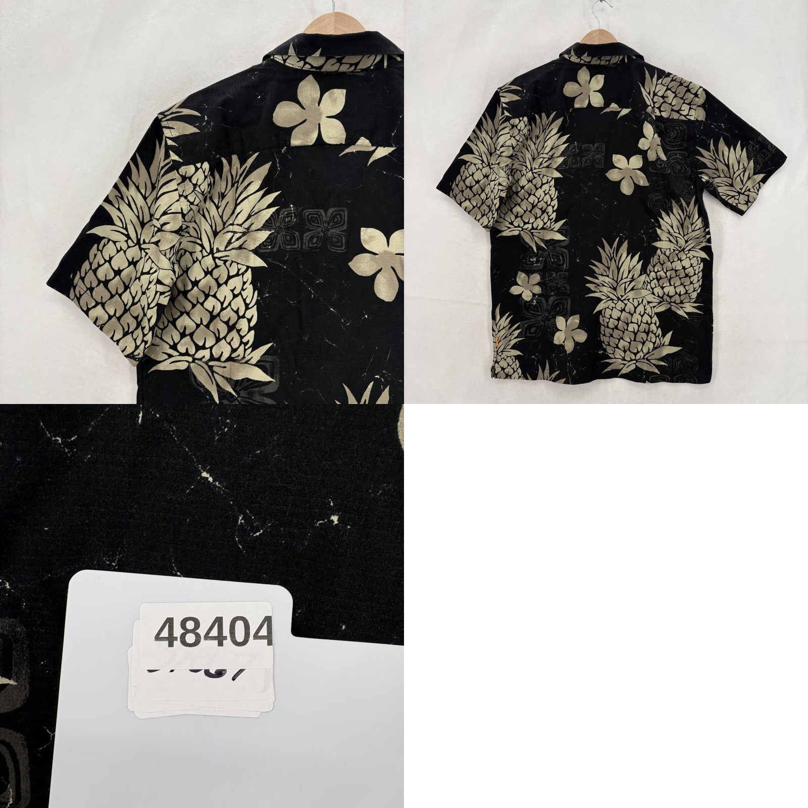 Quiksilver Quiksilver Waterman Shirt Mens Small Black Pineapple Bay Hawaiian Aloha Surf NWT Size US S / EU 44-46 / 1 - 9 Thumbnail