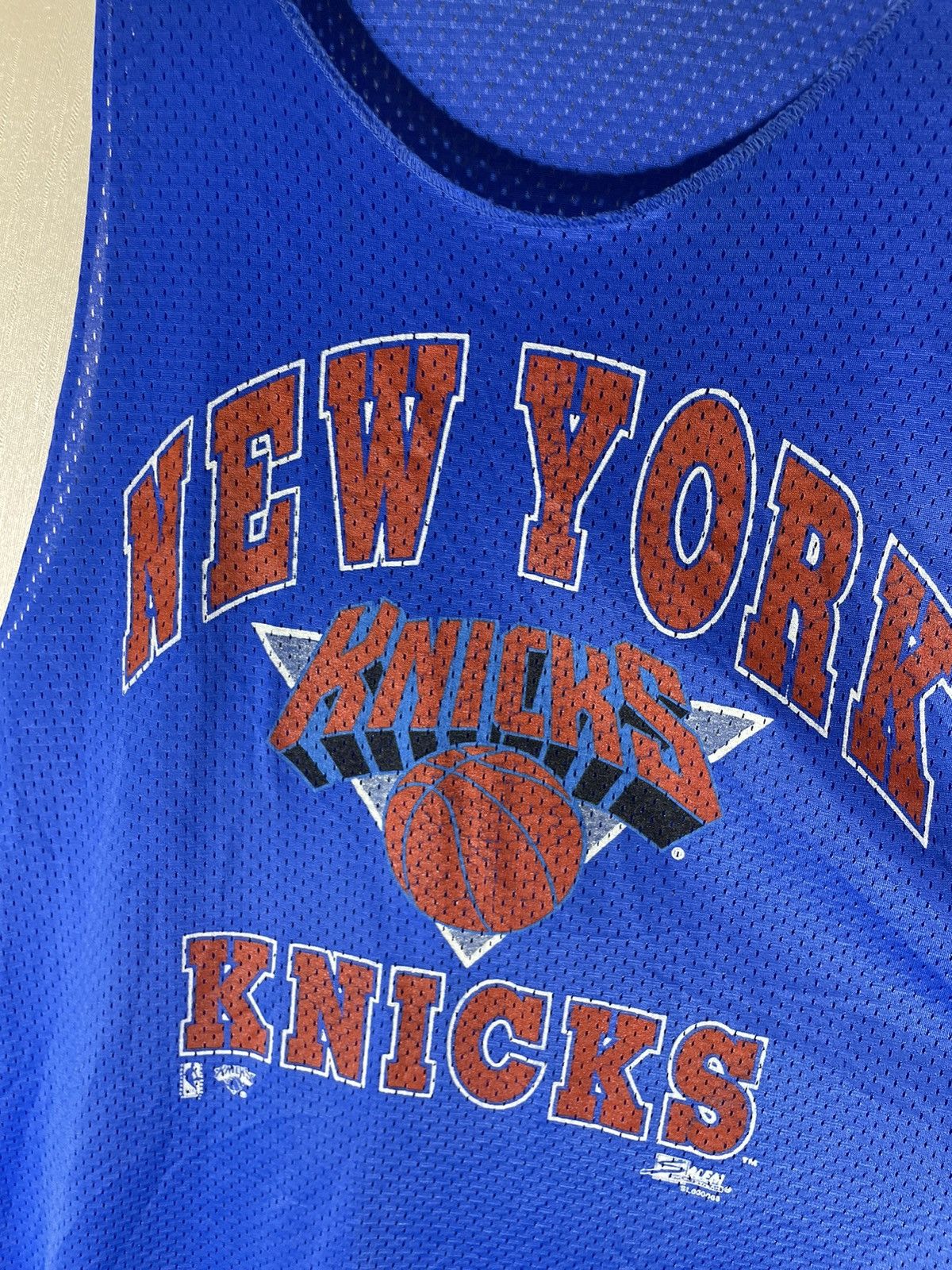 NBA × Vintage New York Knicks Salem NBA vintage jersey 90s Size US L / EU 52-54 / 3 - 4 Thumbnail