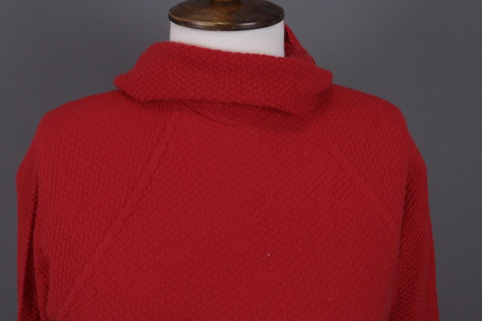 Patagonia Patagonia Red Lagenlook Turtle Neck Hooded Jacket Size M Size M / US 6-8 / IT 42-44 - 2 Thumbnail