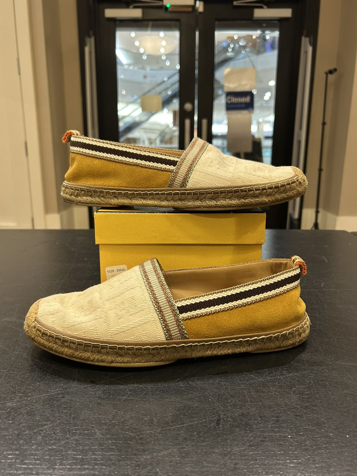 Fendi Fendi Canvas Espadrilles Sandals Size US 8 / EU 41 - 1 Thumbnail