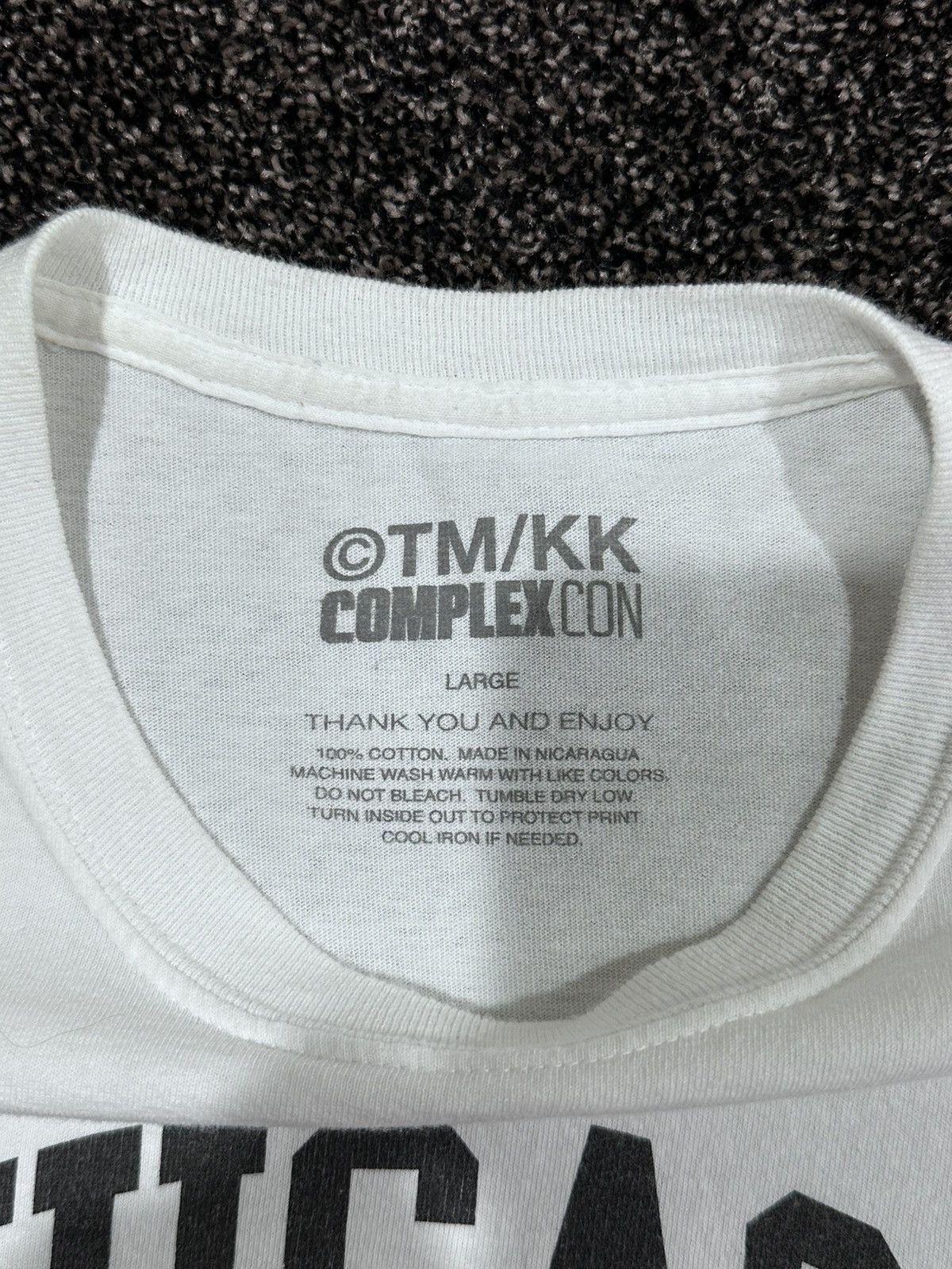 Complex Takashi Murakami Chicago Complexcon Flower White T-Shirt Size US L / EU 52-54 / 3 - 7 Thumbnail