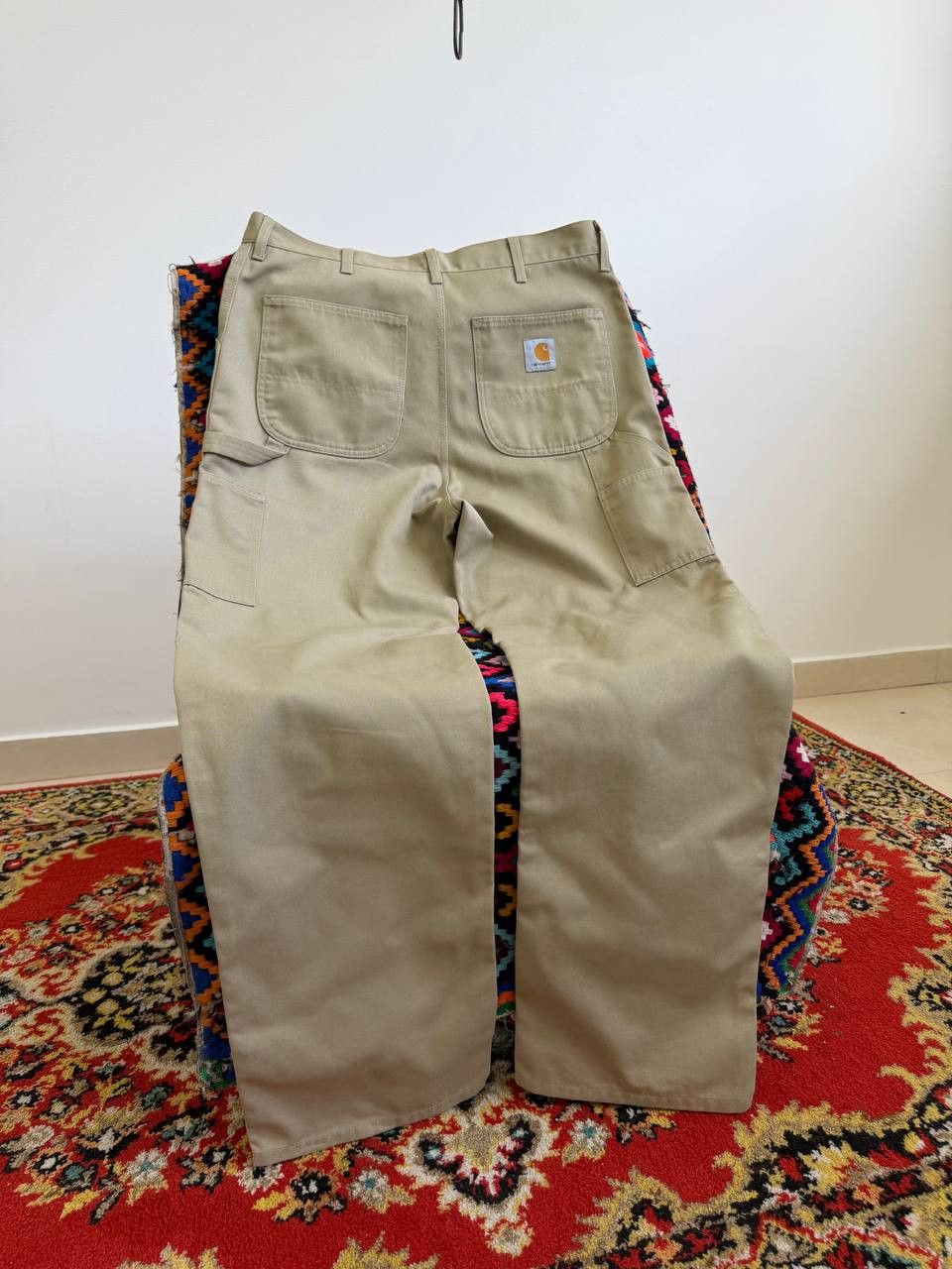 Carhartt Vintage 90s Carhartt Single Knee Work Pants Carpenter Jeans Size US 34 / EU 50 - 2 Thumbnail