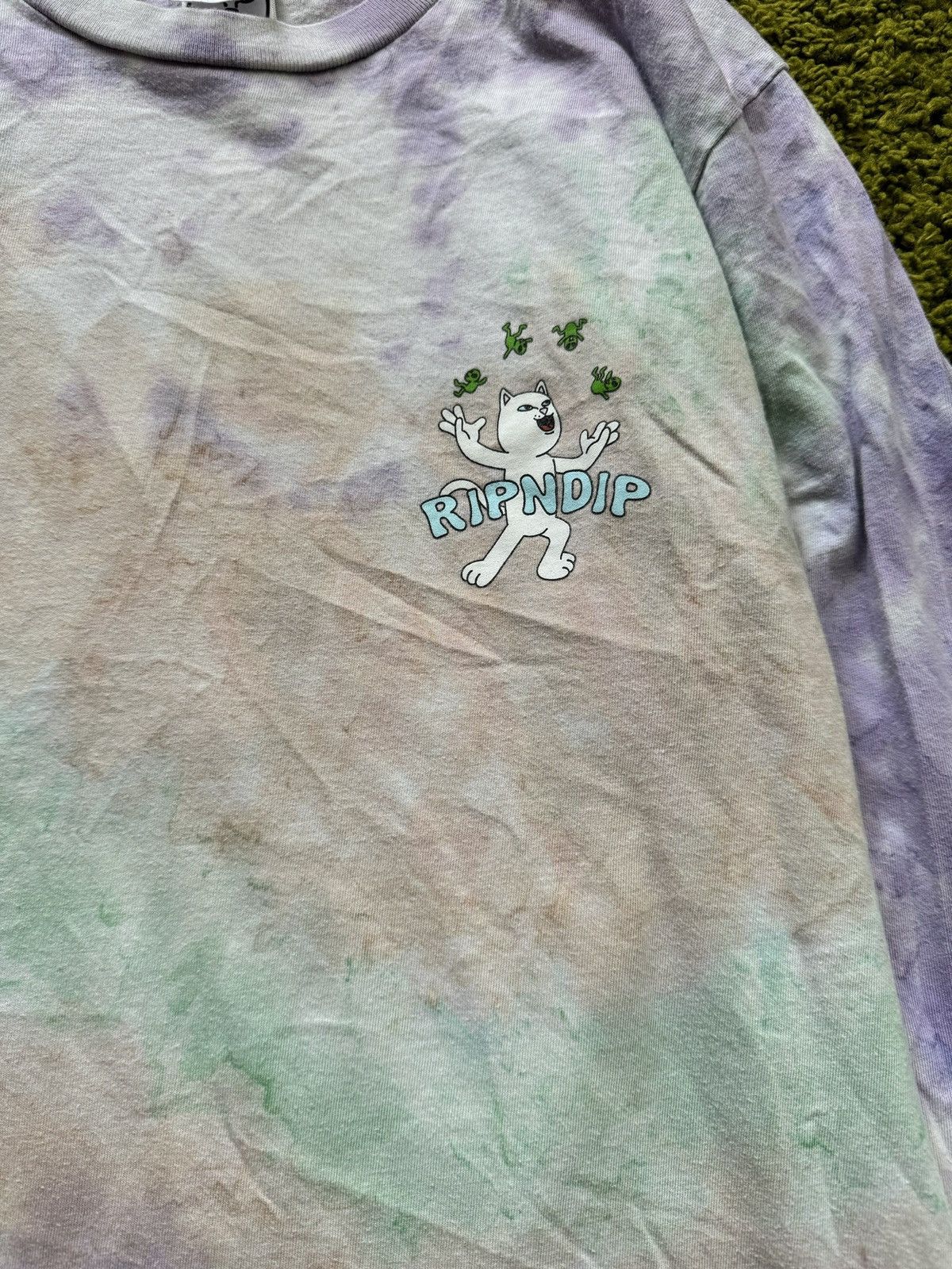 Designer × RIPNDIP Rip N Dip tie dye graphic longsleeve Size US XS / EU 42 / 0 - 3 Thumbnail