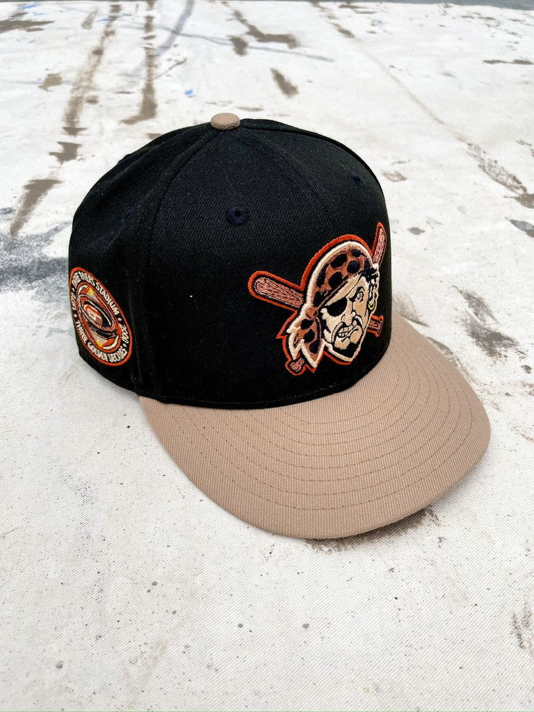 New Era New Era Pittsburgh Pirates Fitted Cap Size ONE SIZE - 1 Thumbnail
