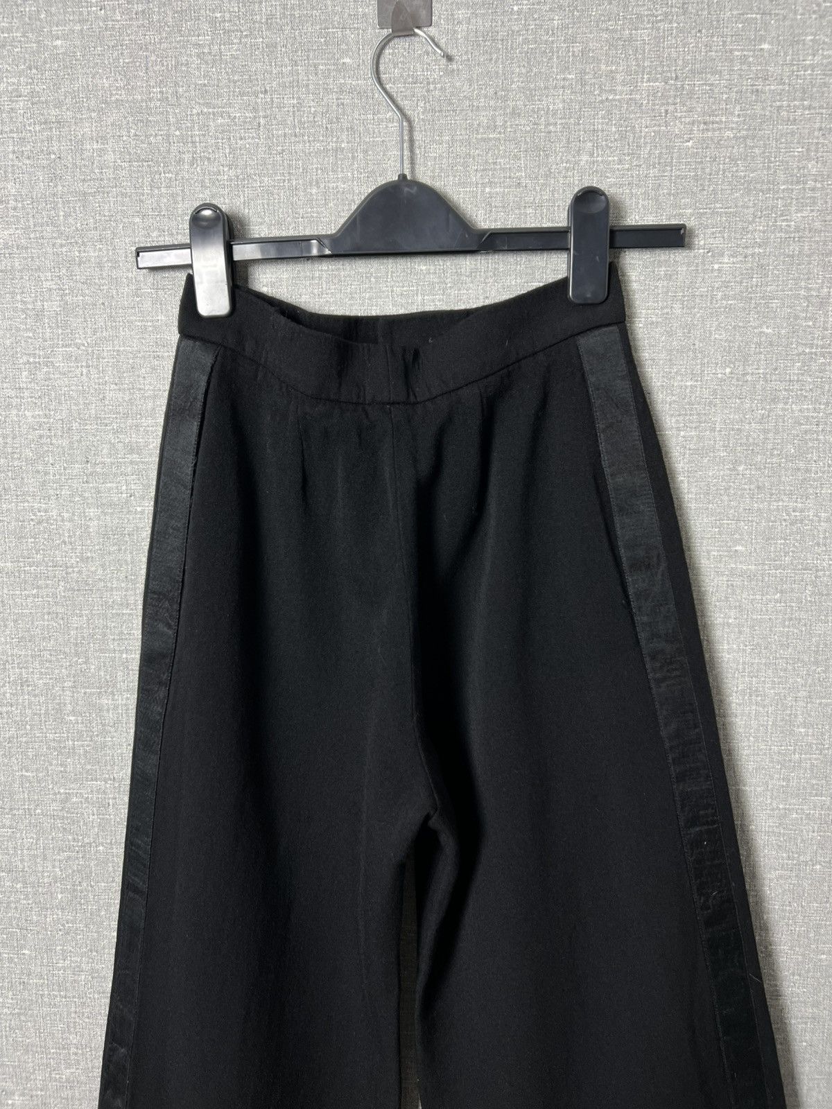 Saint Laurent Paris 70s Saint Laurent High Waist Wide Leg Wool Palazzo Trousers Size 25" / US 0 / IT 36 - 12 Thumbnail