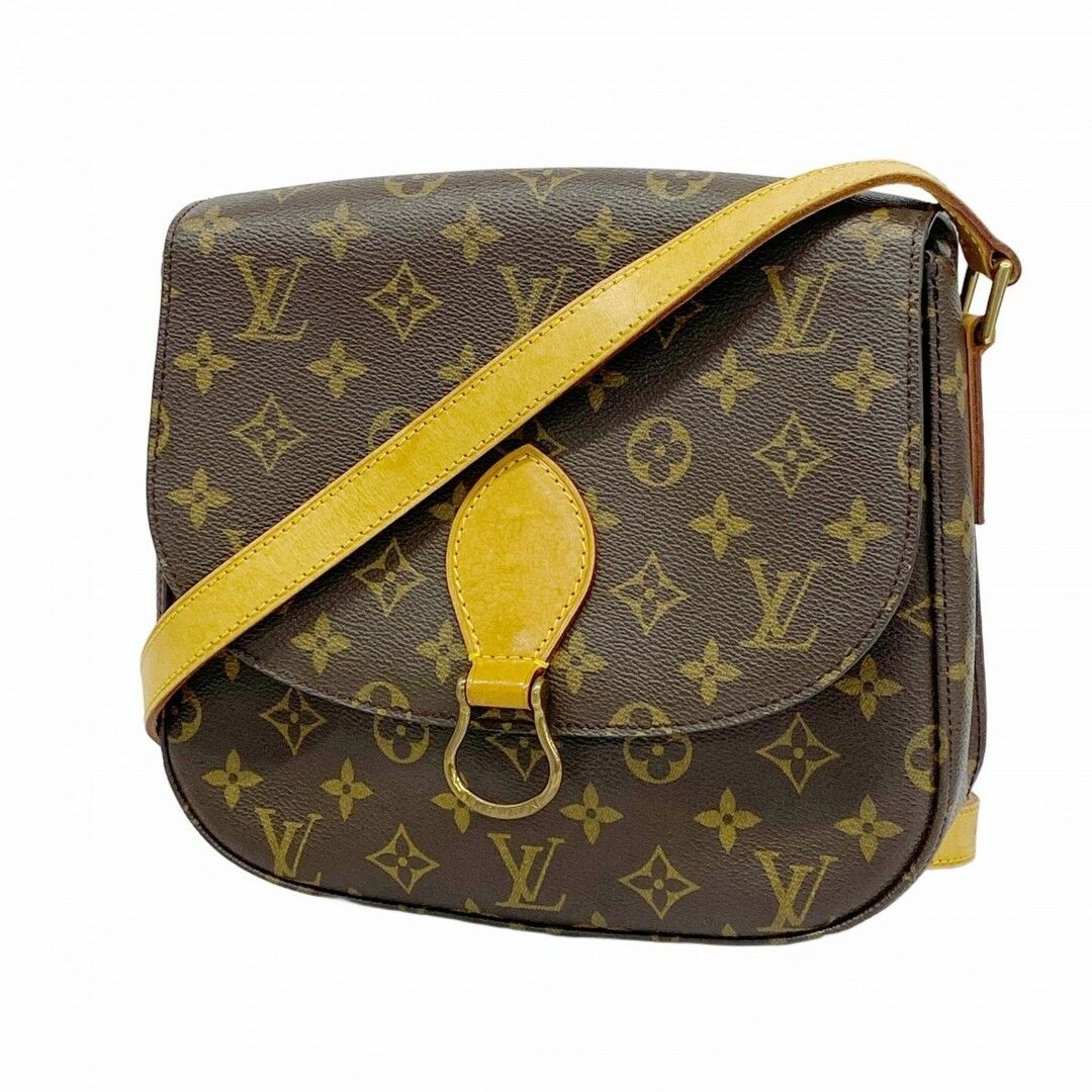 Louis Vuitton Monogram Saint-Cloud Gm Shoulder Bag M51242 in Brown, Women's