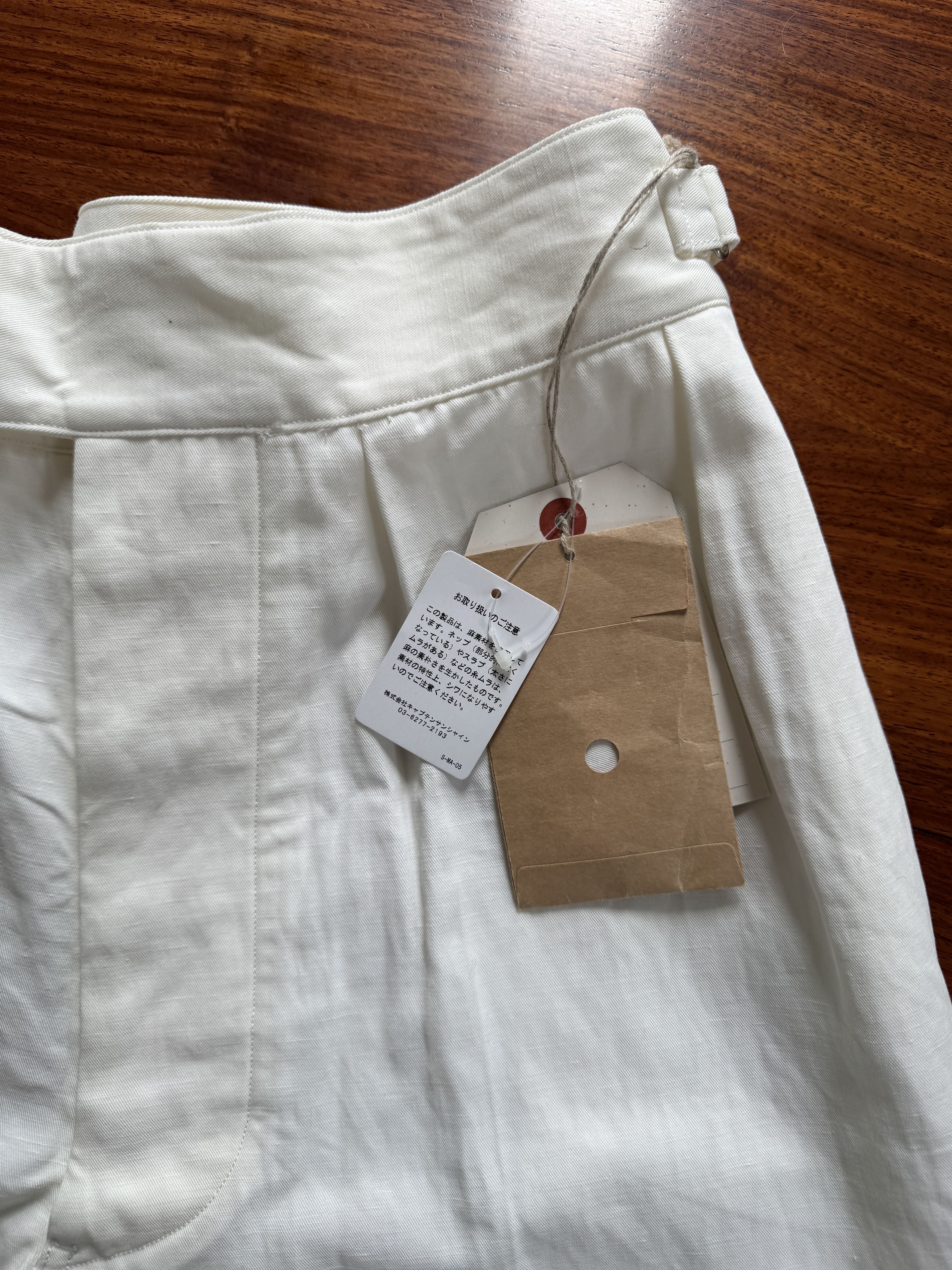 Kaptain Sunshine Cotton Gurkha Shorts NWT Size US 34 / EU 50 - 6 Thumbnail